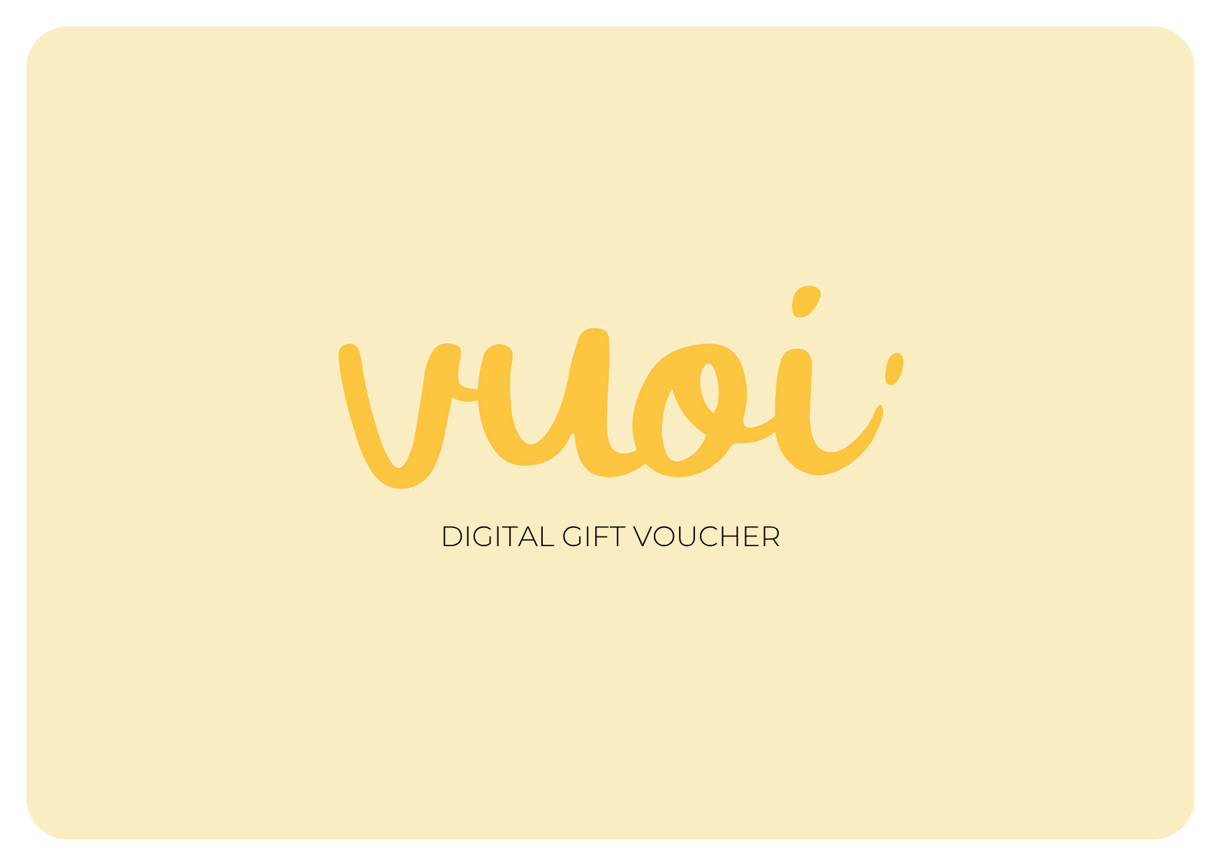 Digital Gift Card