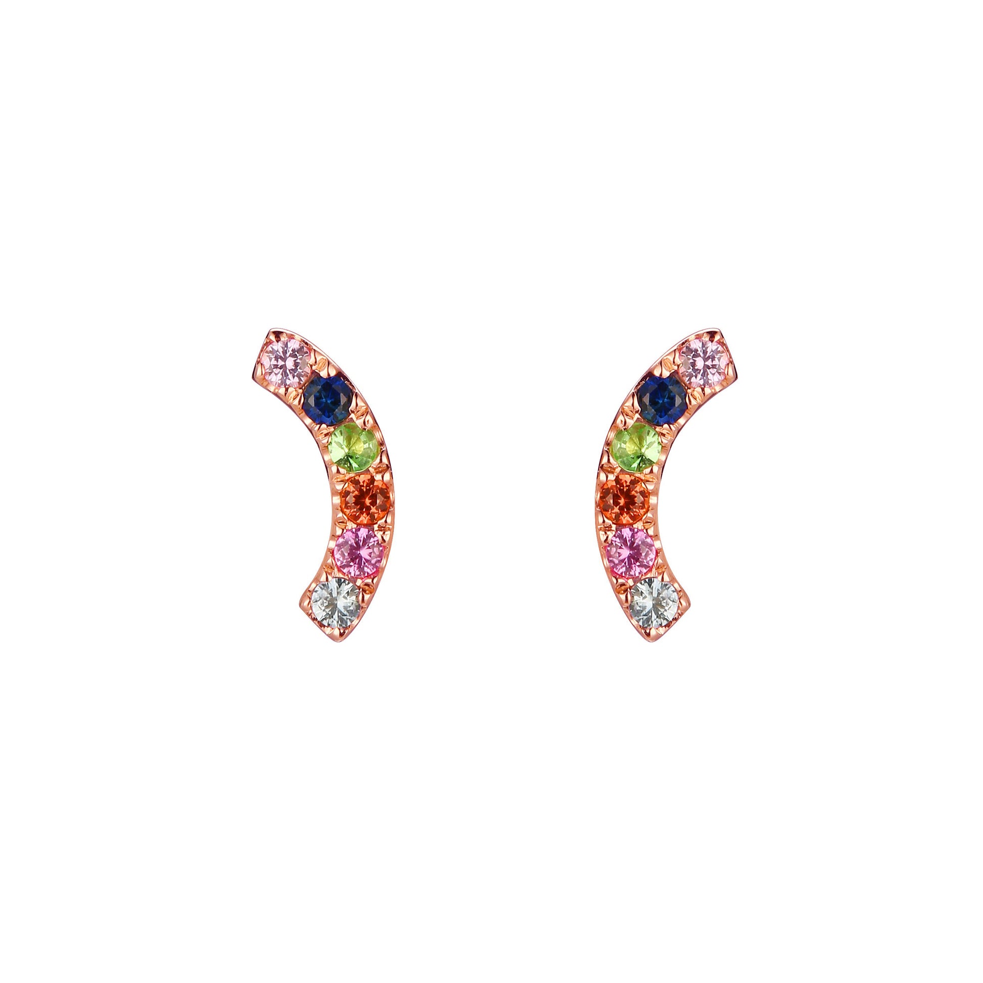 Rainbow Stud Earring