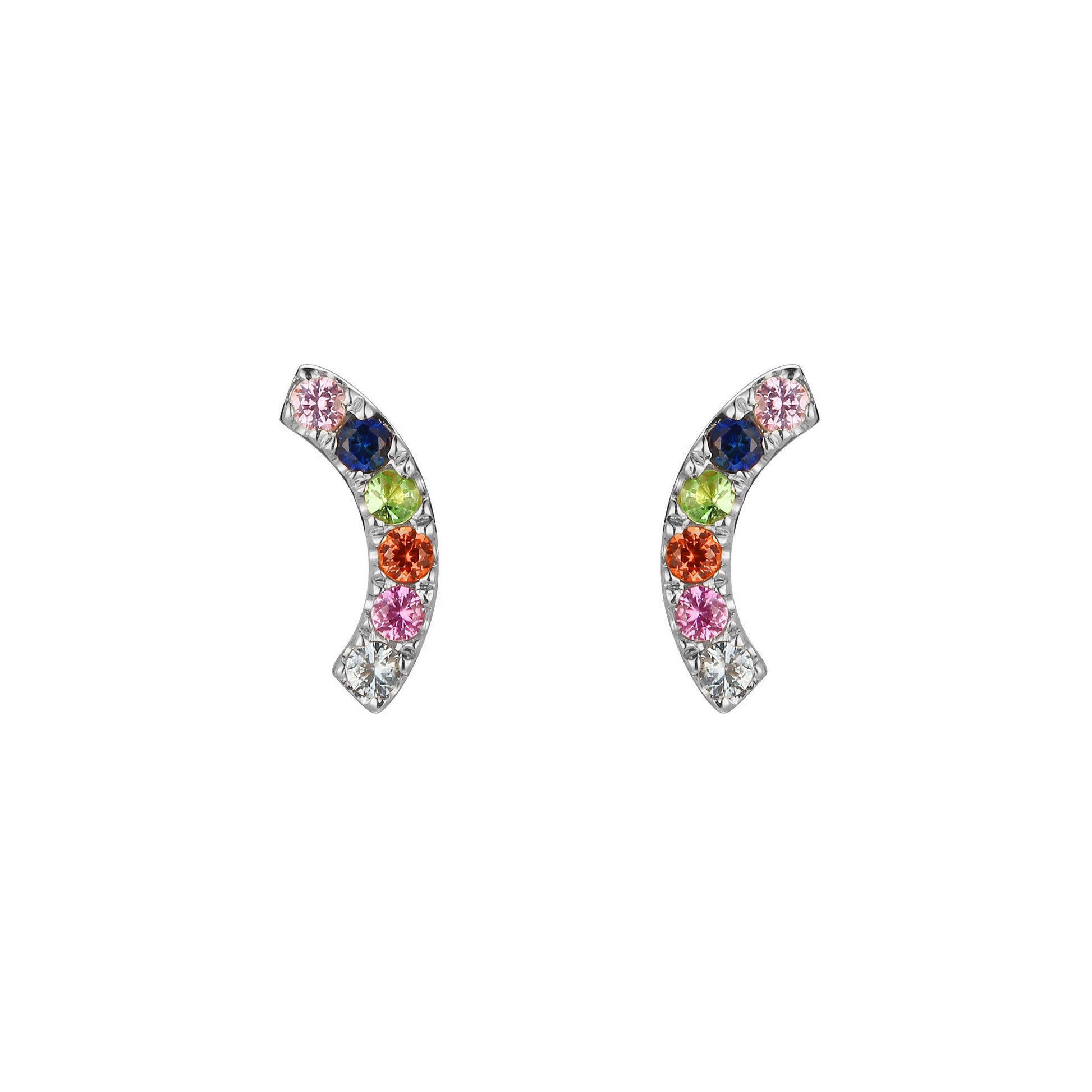 Rainbow Stud Earring