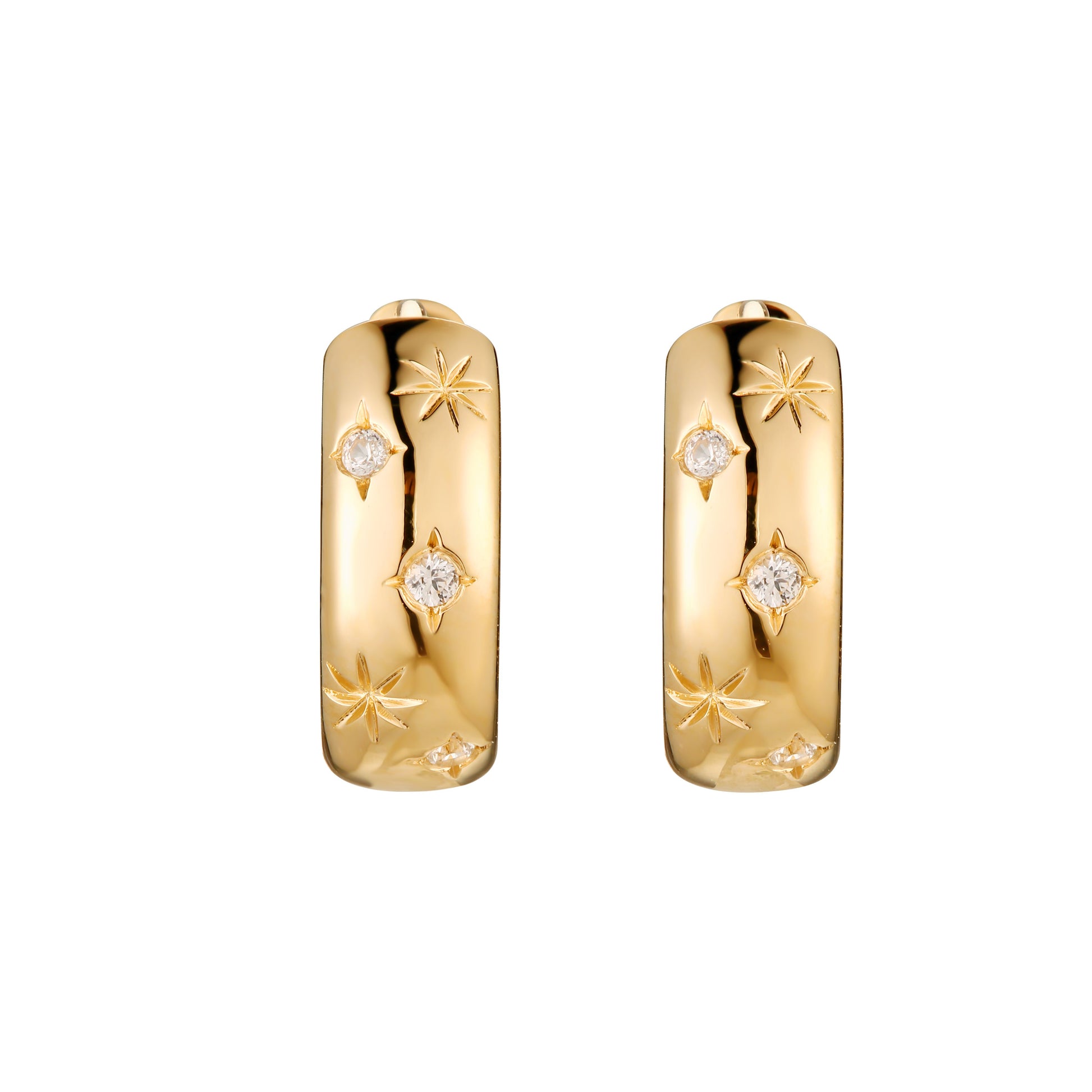 Stellar Huggie Earring