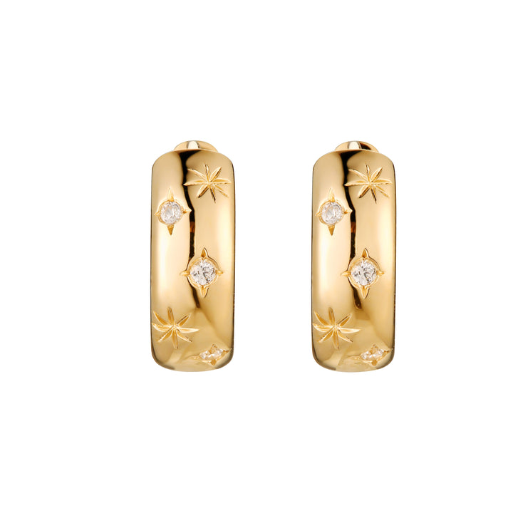 Stellar Huggie Earring