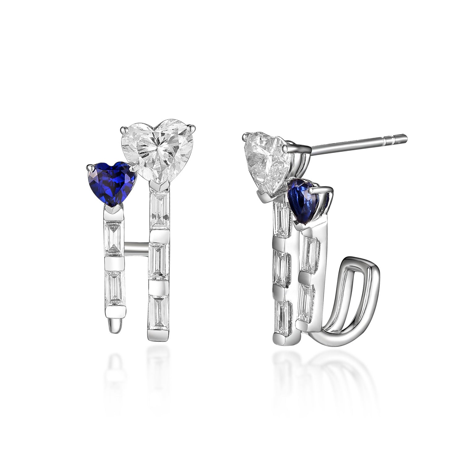 Heartline Cascade Earrings