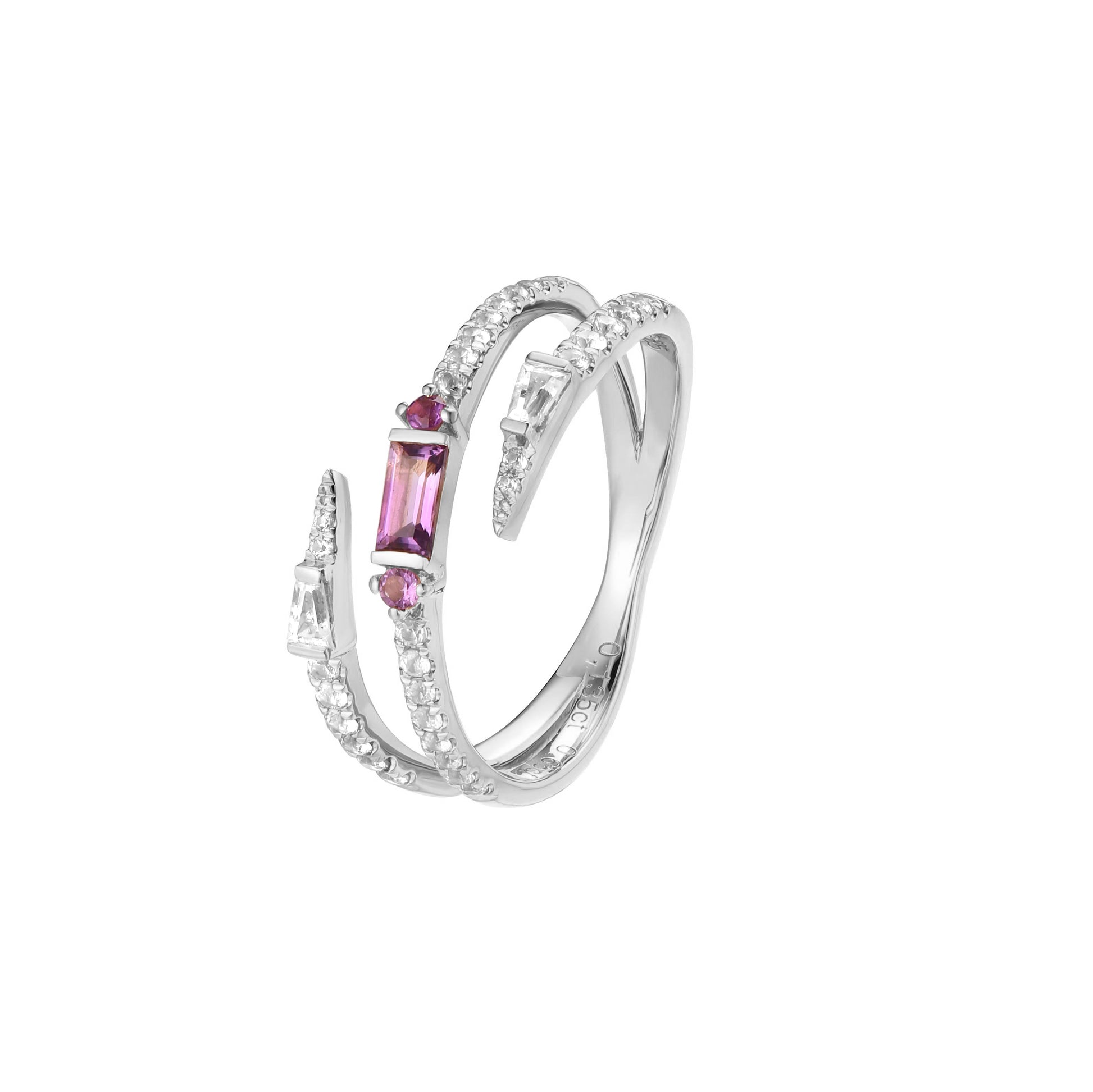 Lavender Wrap Ring