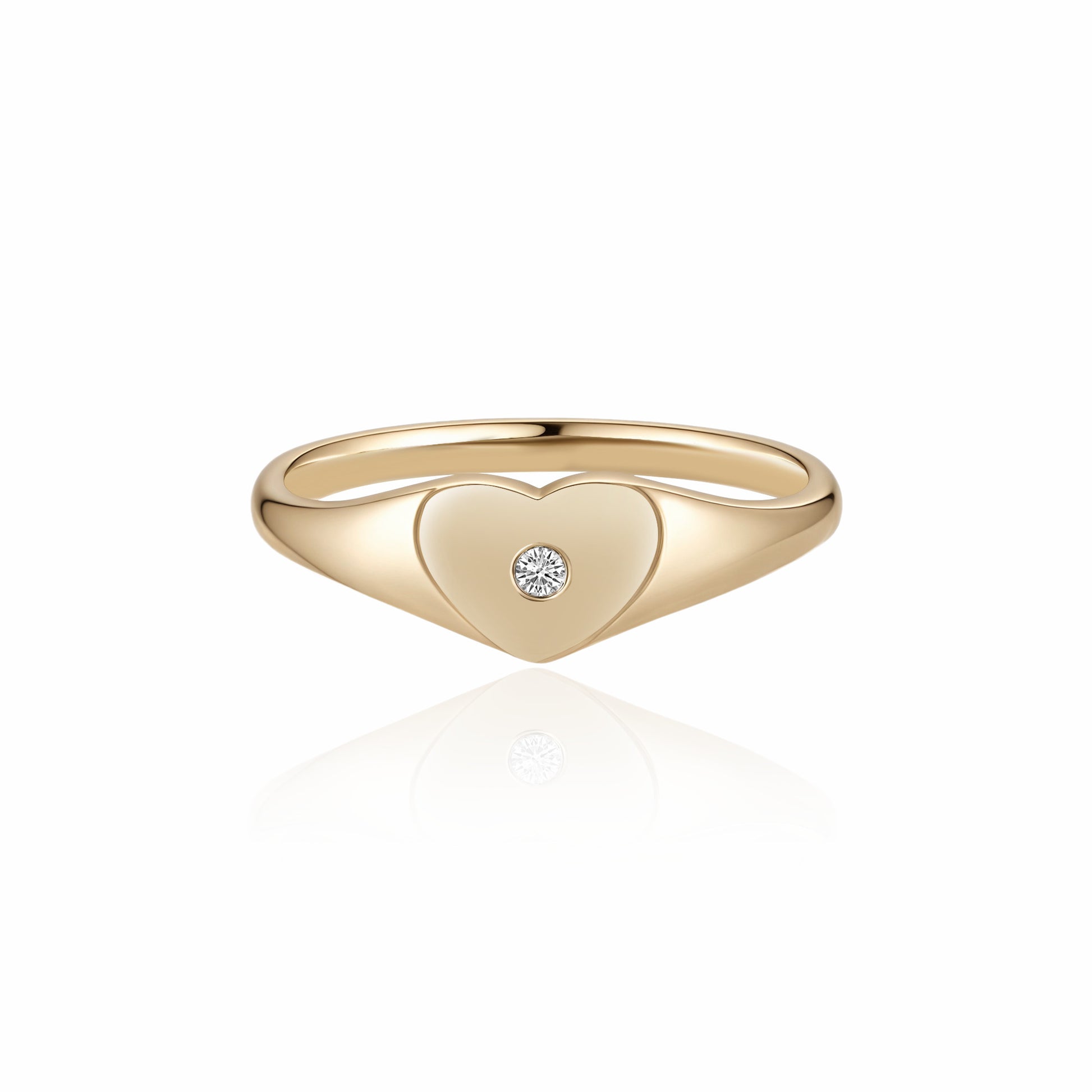 Amour Gem Signet Ring
