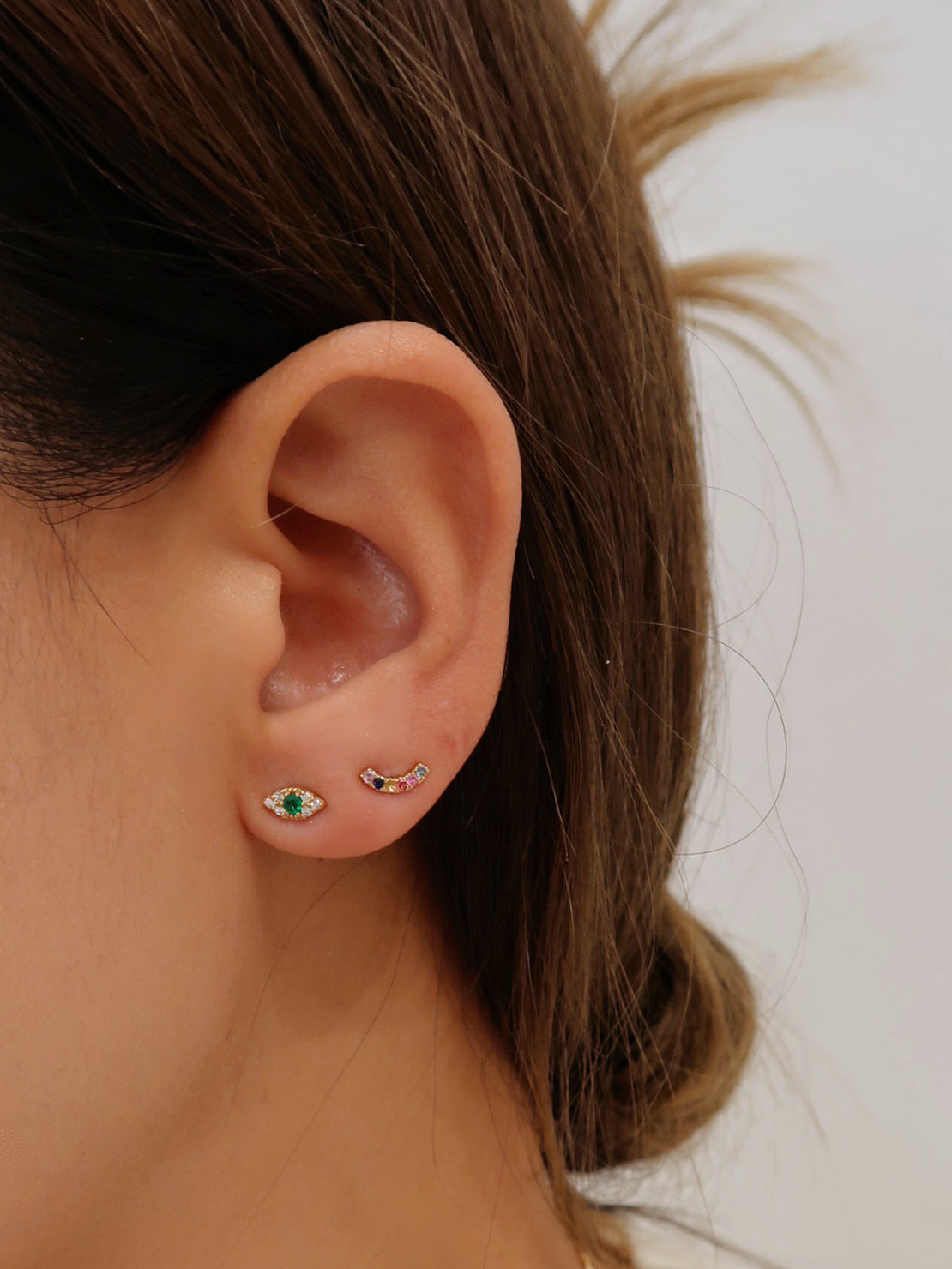 Evil Eye Stud Earring