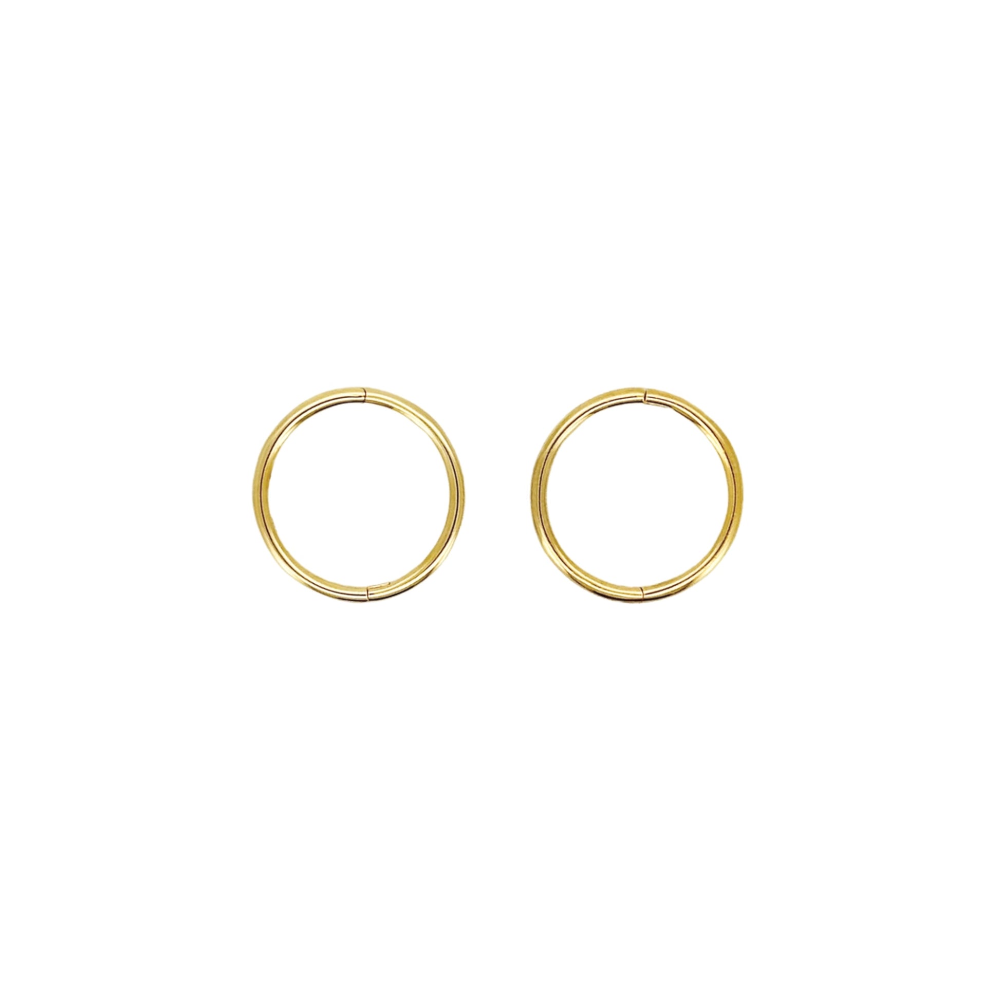 Mini Golden Hoop Earring