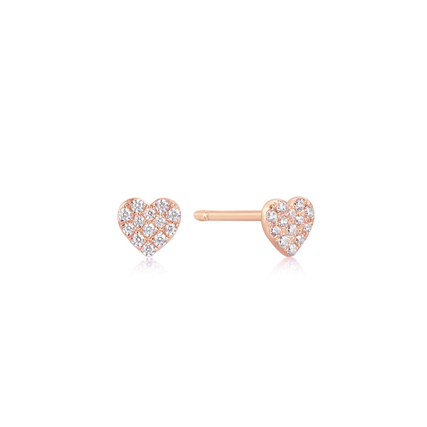 Éclat Heart Stud Earring