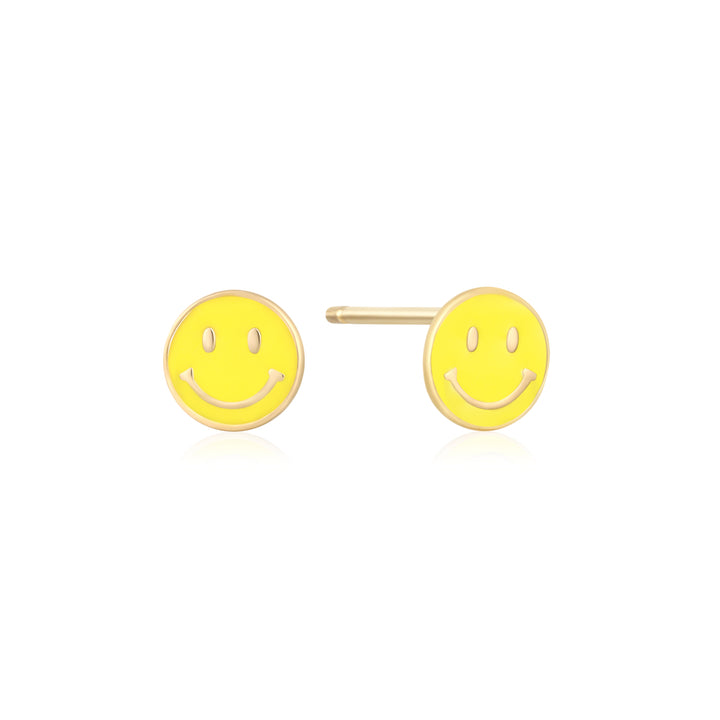 Smiley Stud Earring