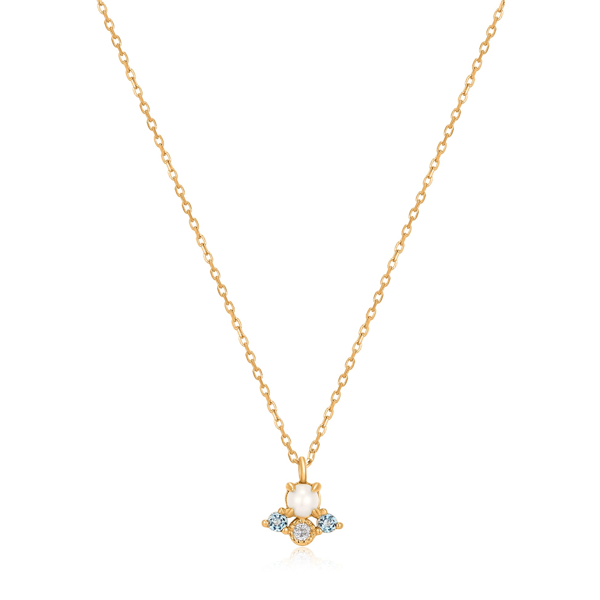 Angel Wings Pearl Necklace