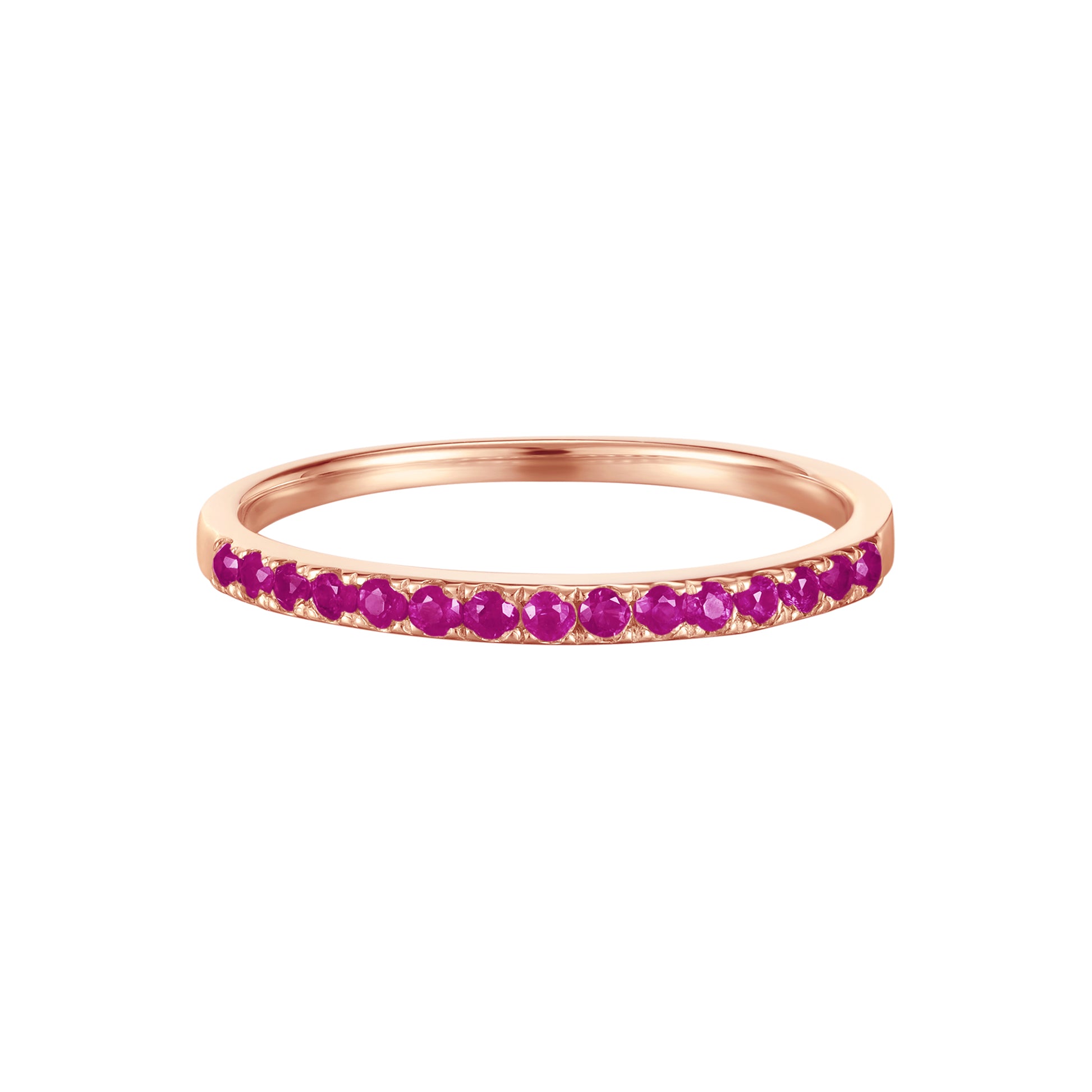 July Birthstone Eternity Ring