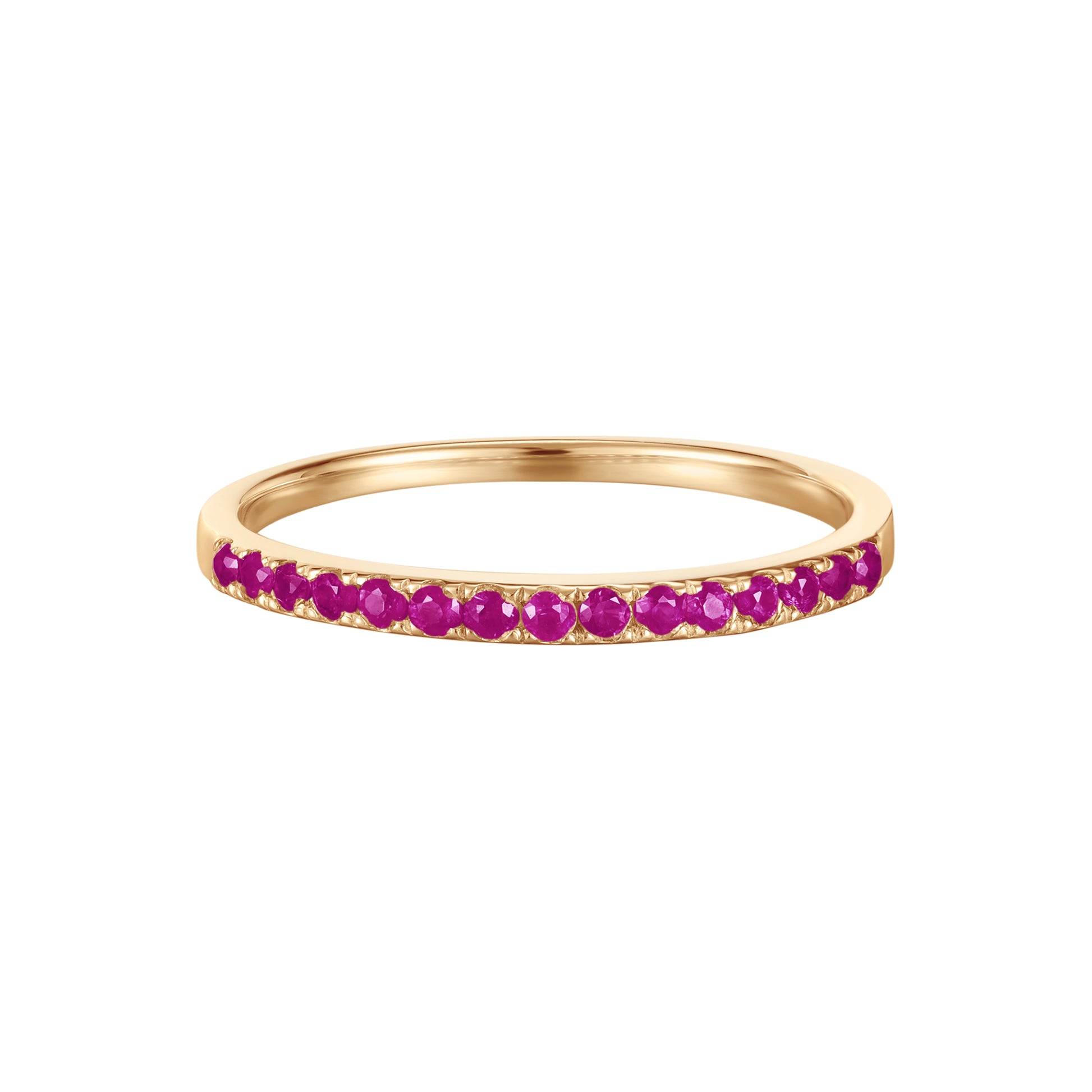 July Birthstone Eternity Ring