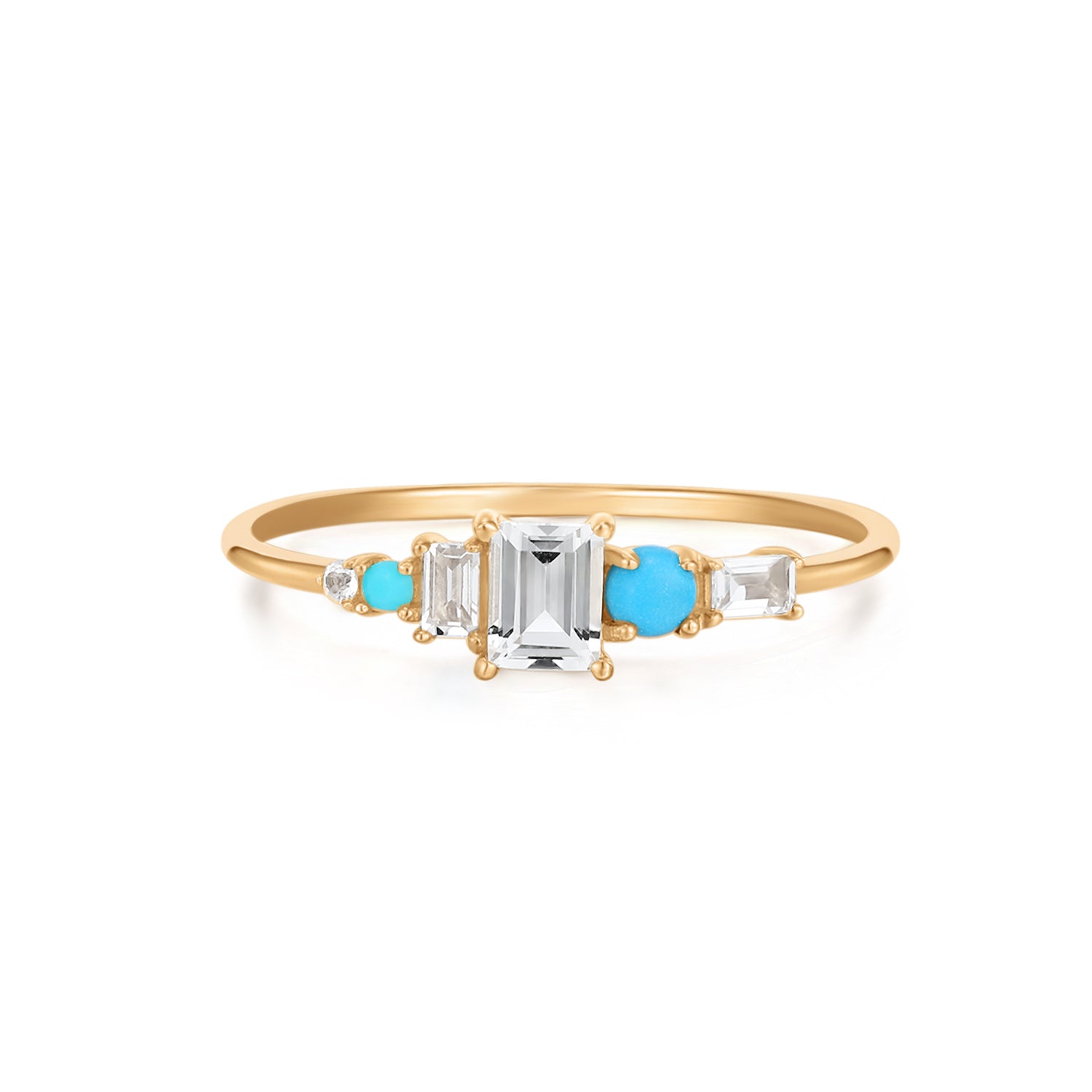 Maya Baguette Ring