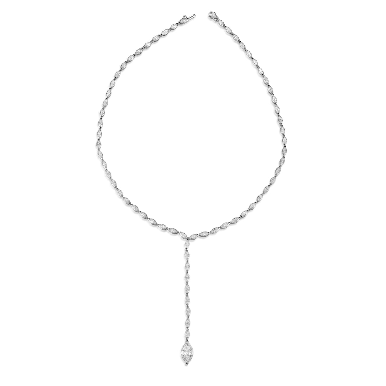 L'Elégance Marquise Drop Necklace