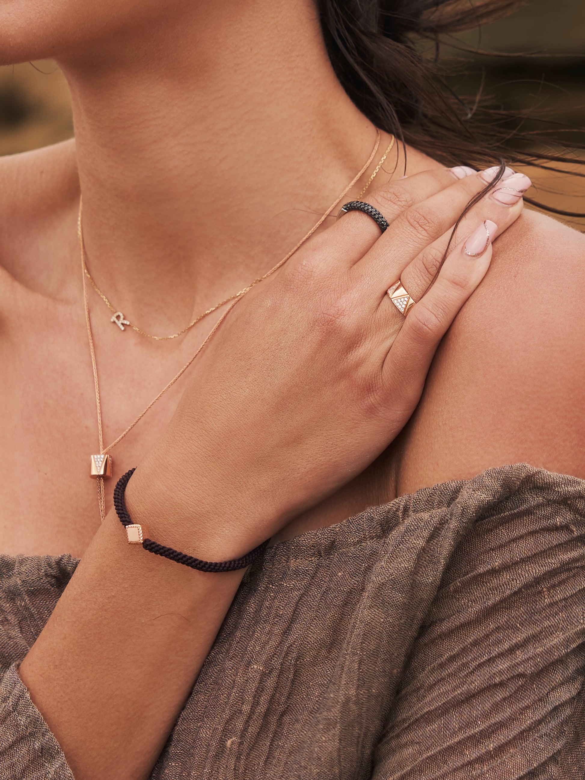 Pyramid Radiance Diamond Ring