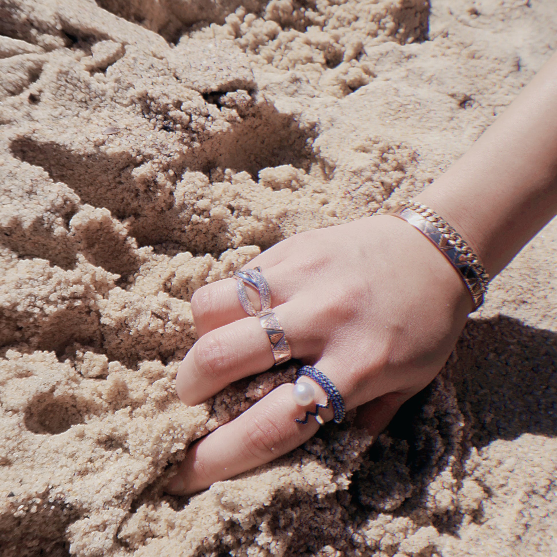 Pyramid Radiance Diamond Ring