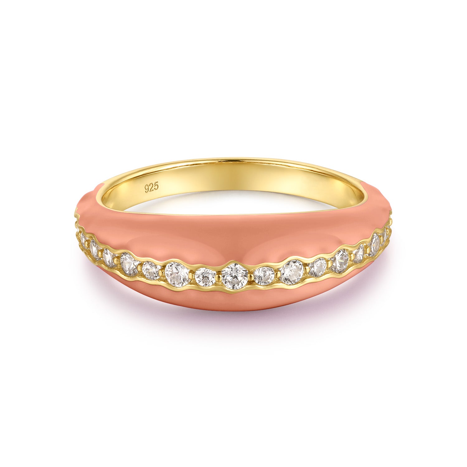 Coral Embrace Ring