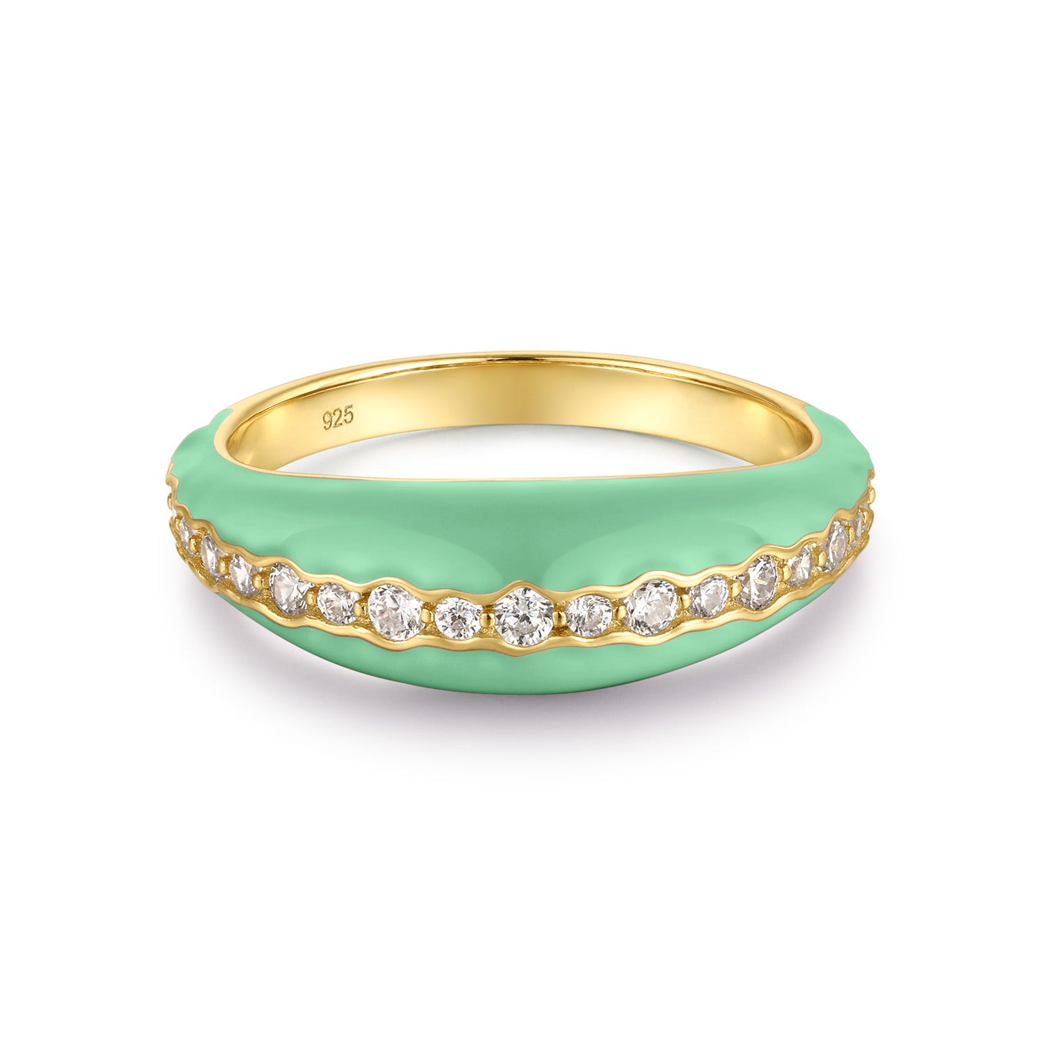 Mint Lollies Embrace Ring