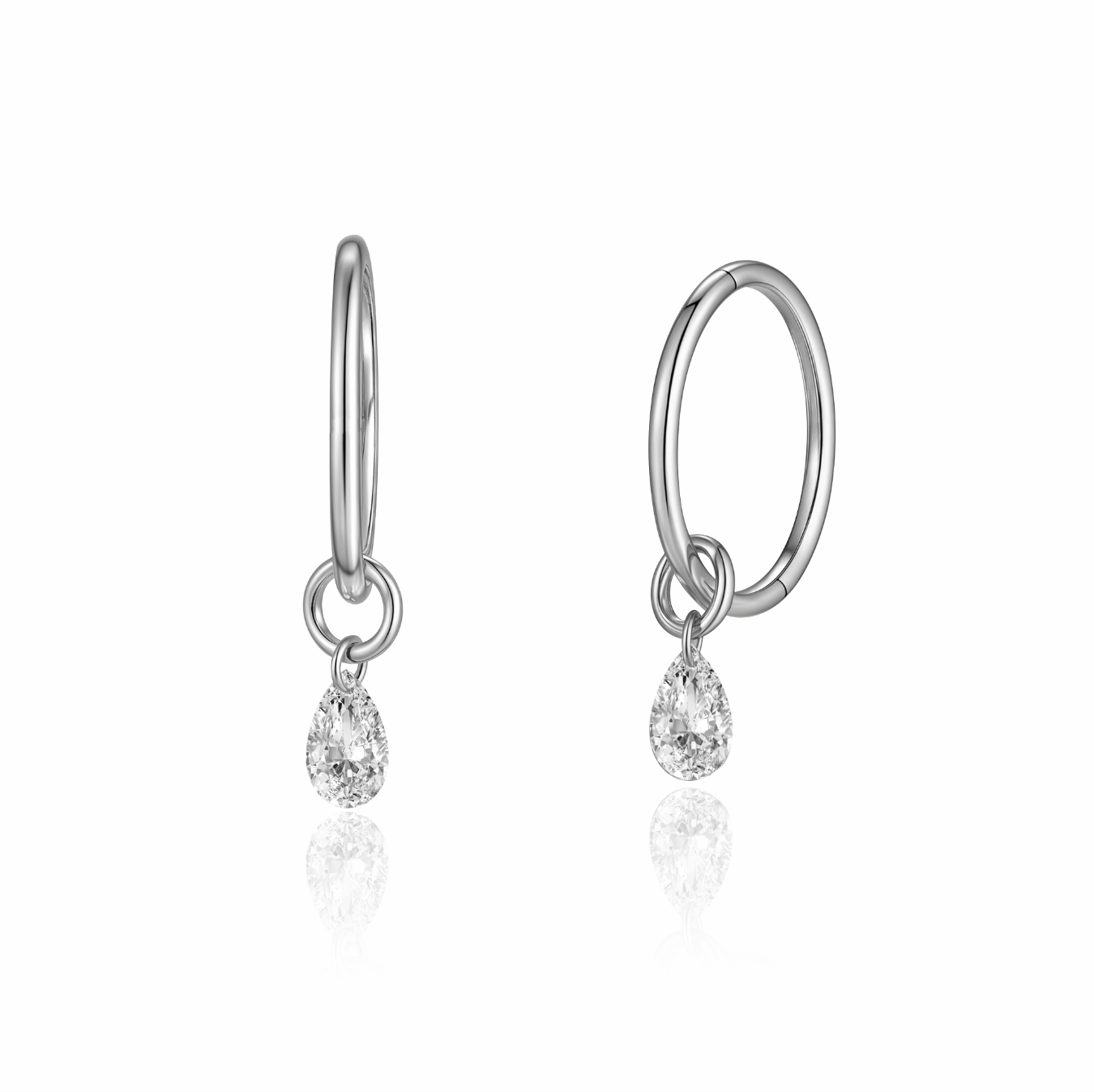 Clarté Diamond Hoop