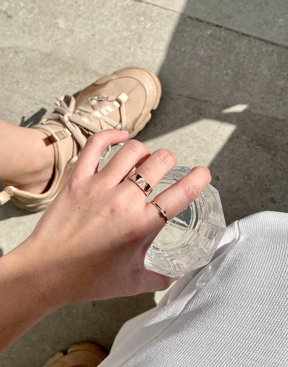 Pyramid Radiance Diamond Ring