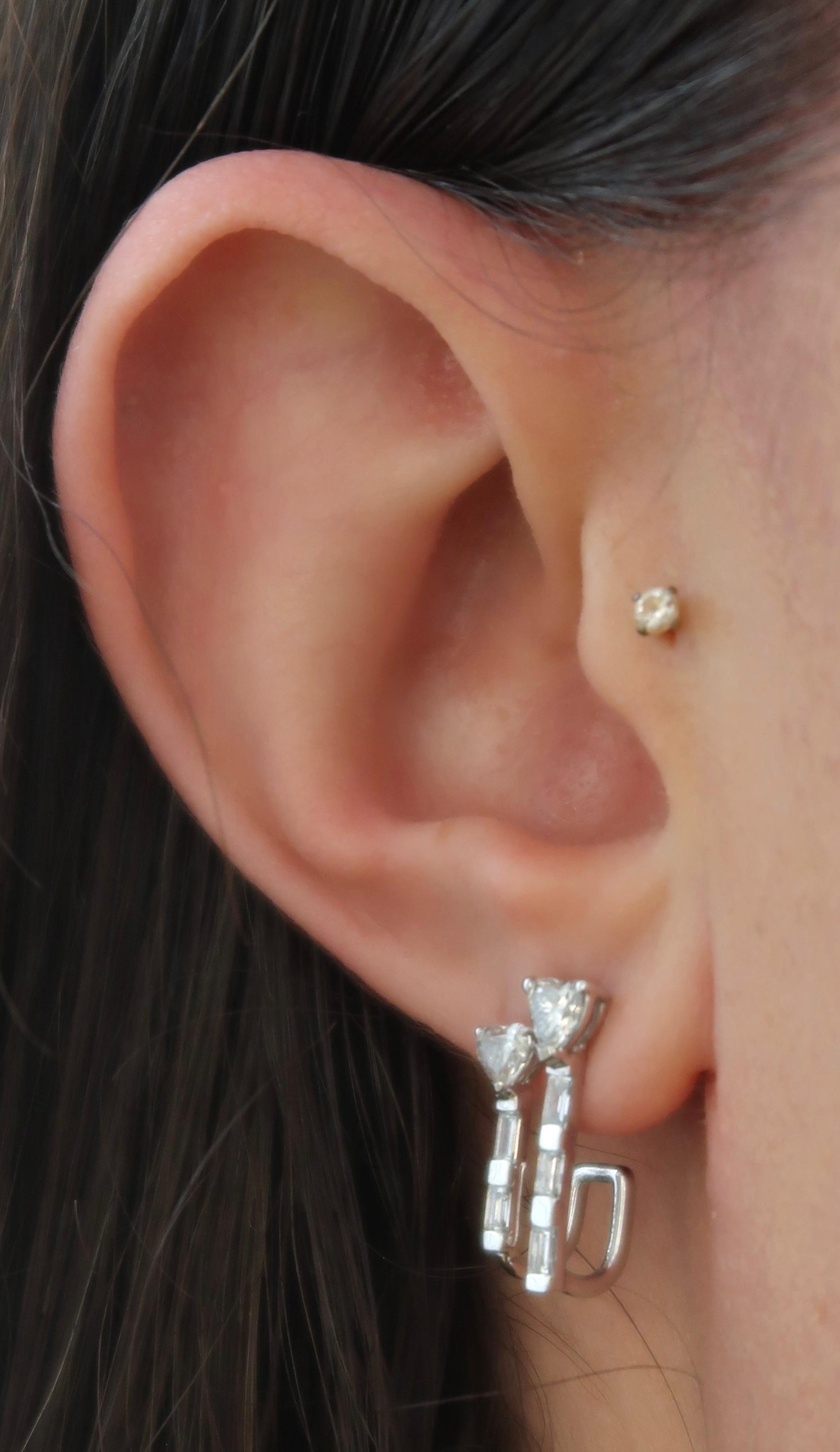 Heartline Cascade Earrings