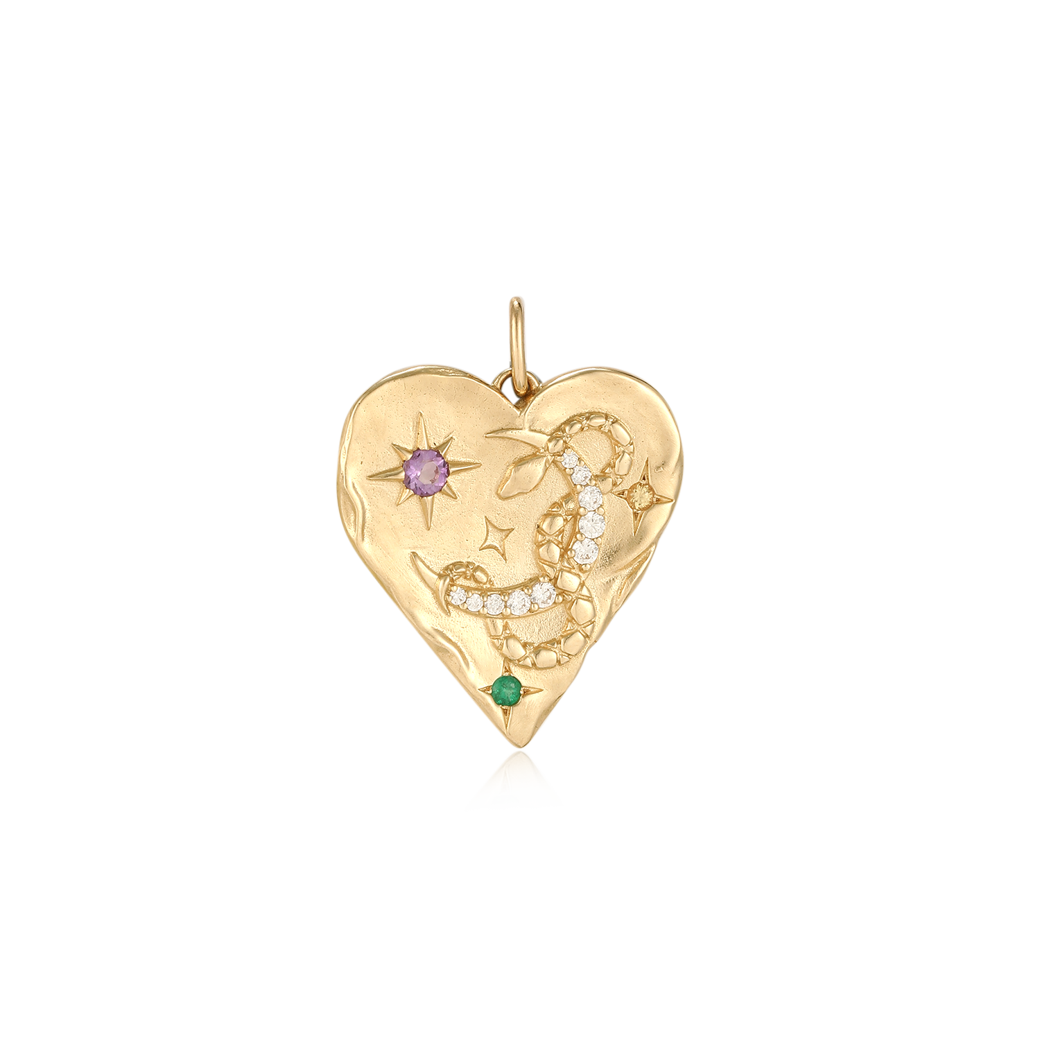 Serpent Constellation Amulet Necklace