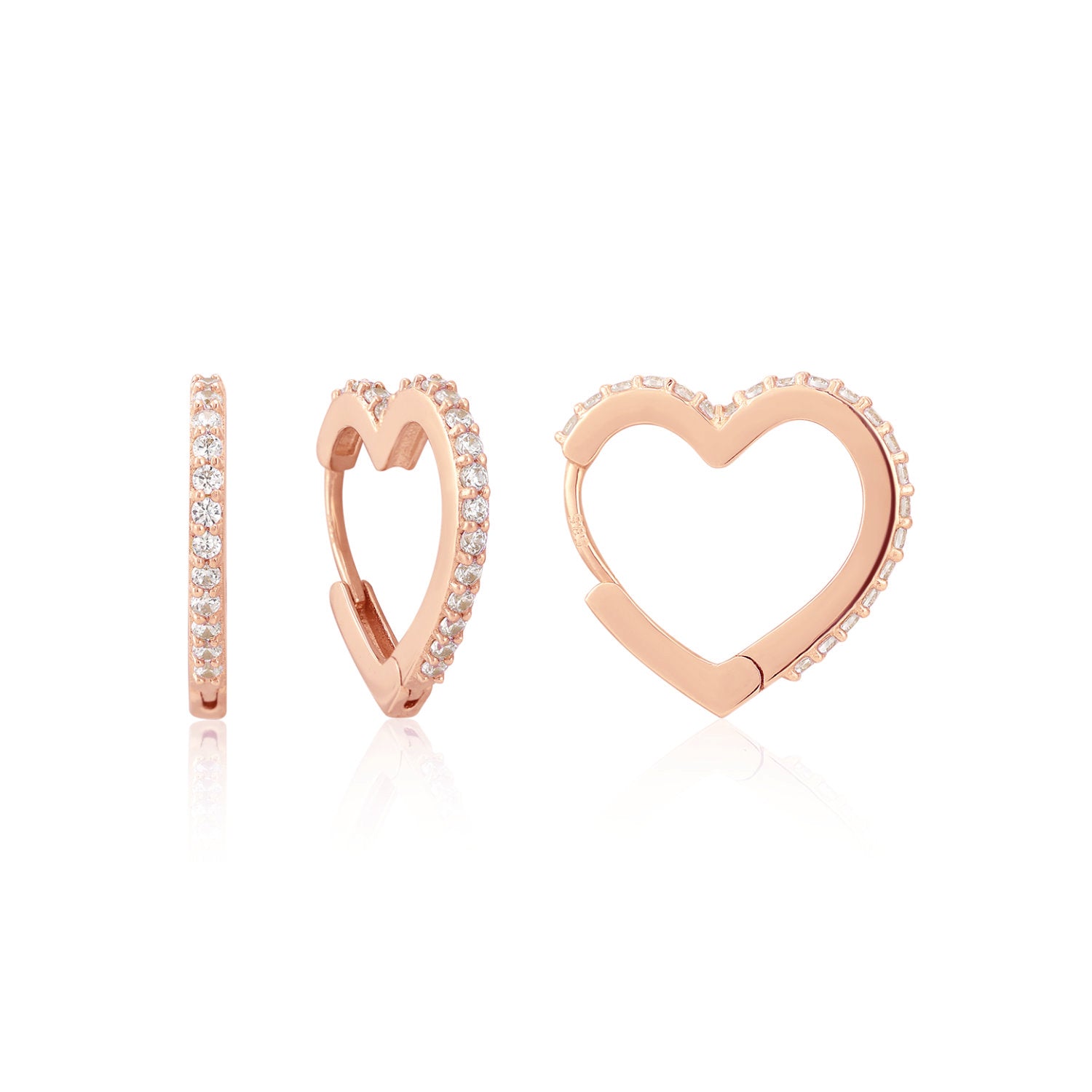 Dazzle Heart Earring