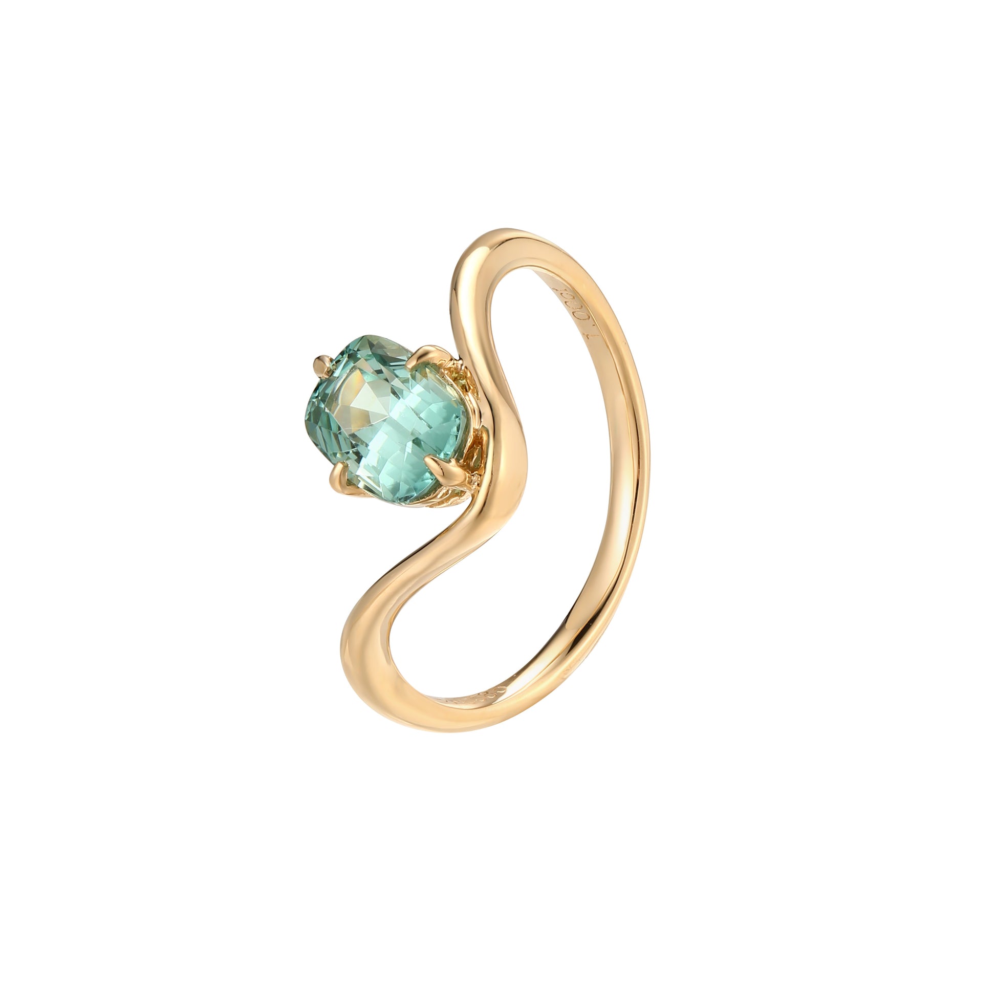 Crescent Curve Ring