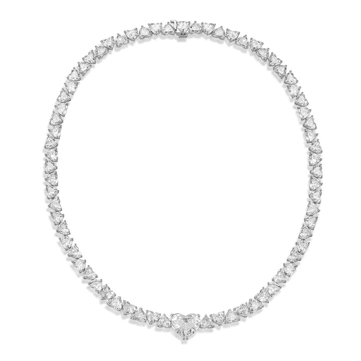 Serene Spark Tennis Necklace