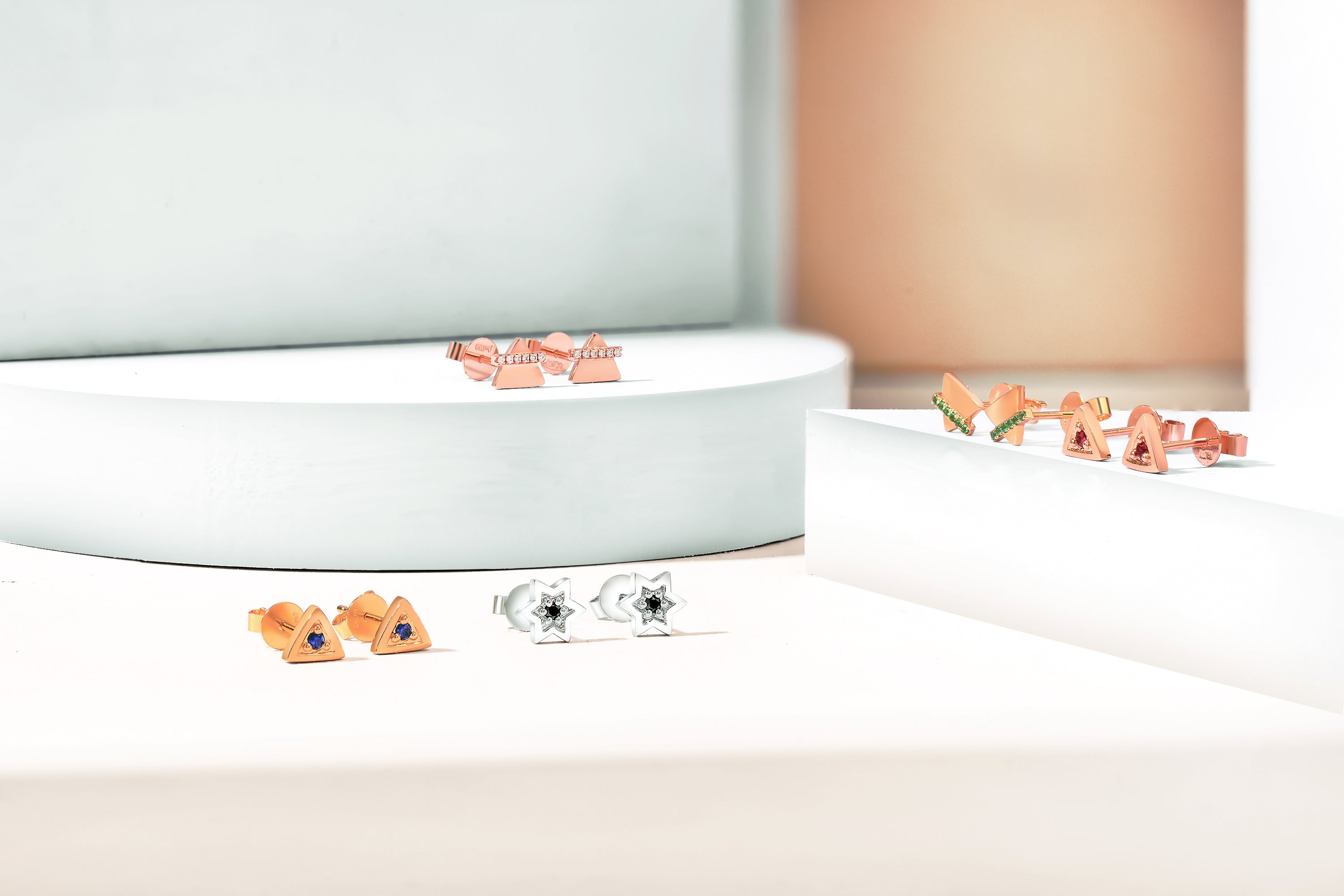 14k Solid Gold Earrings