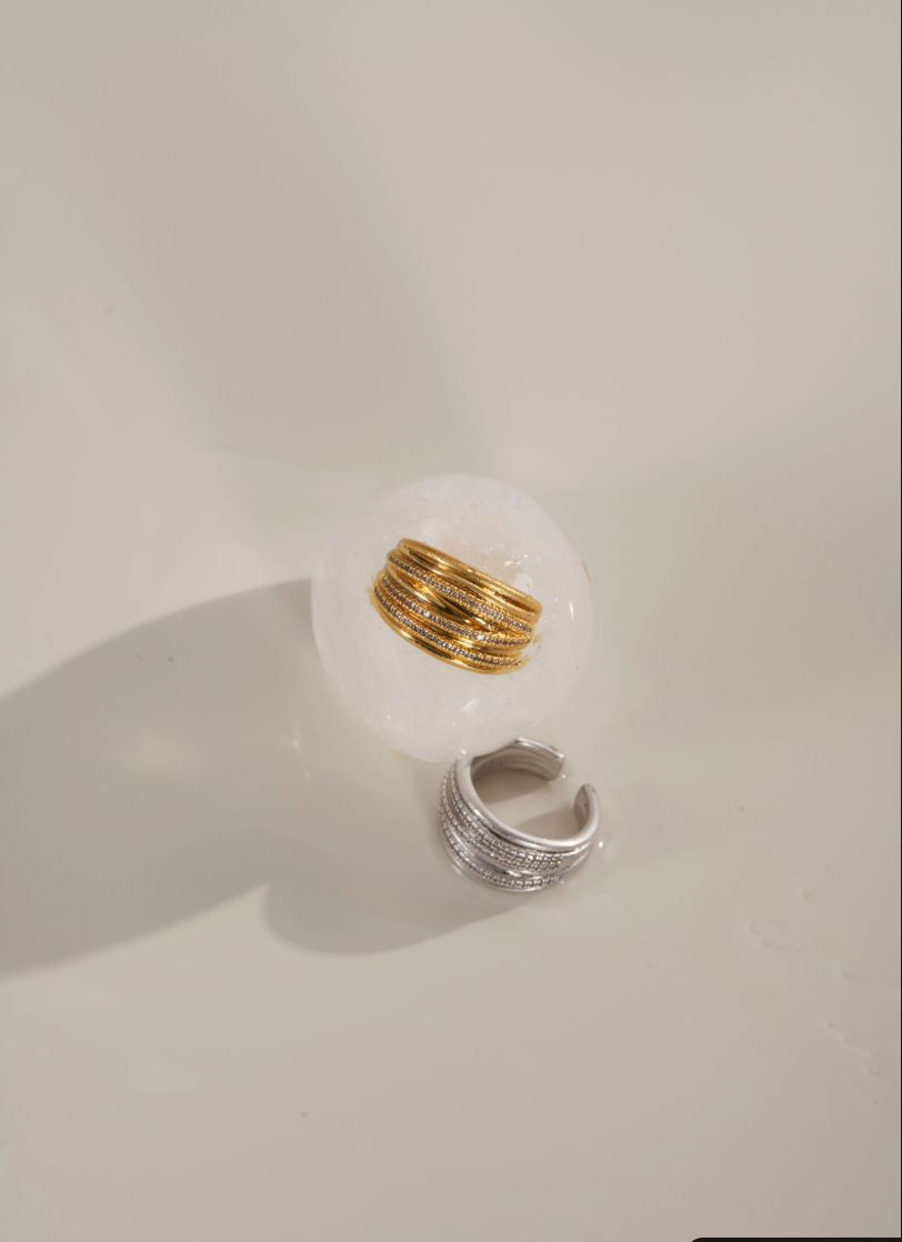 18K Gold Plated Rings