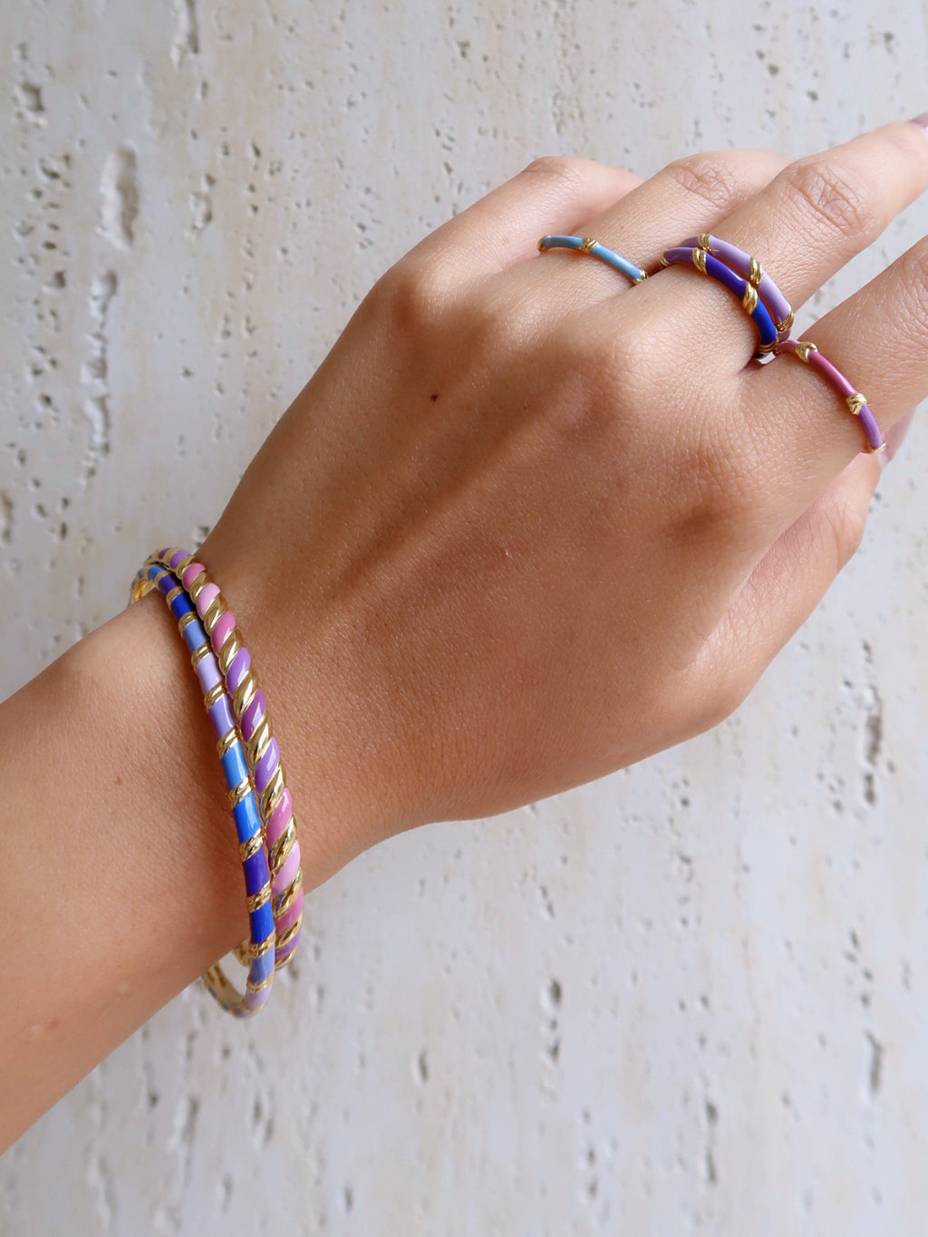Blueberry Candy Bangle