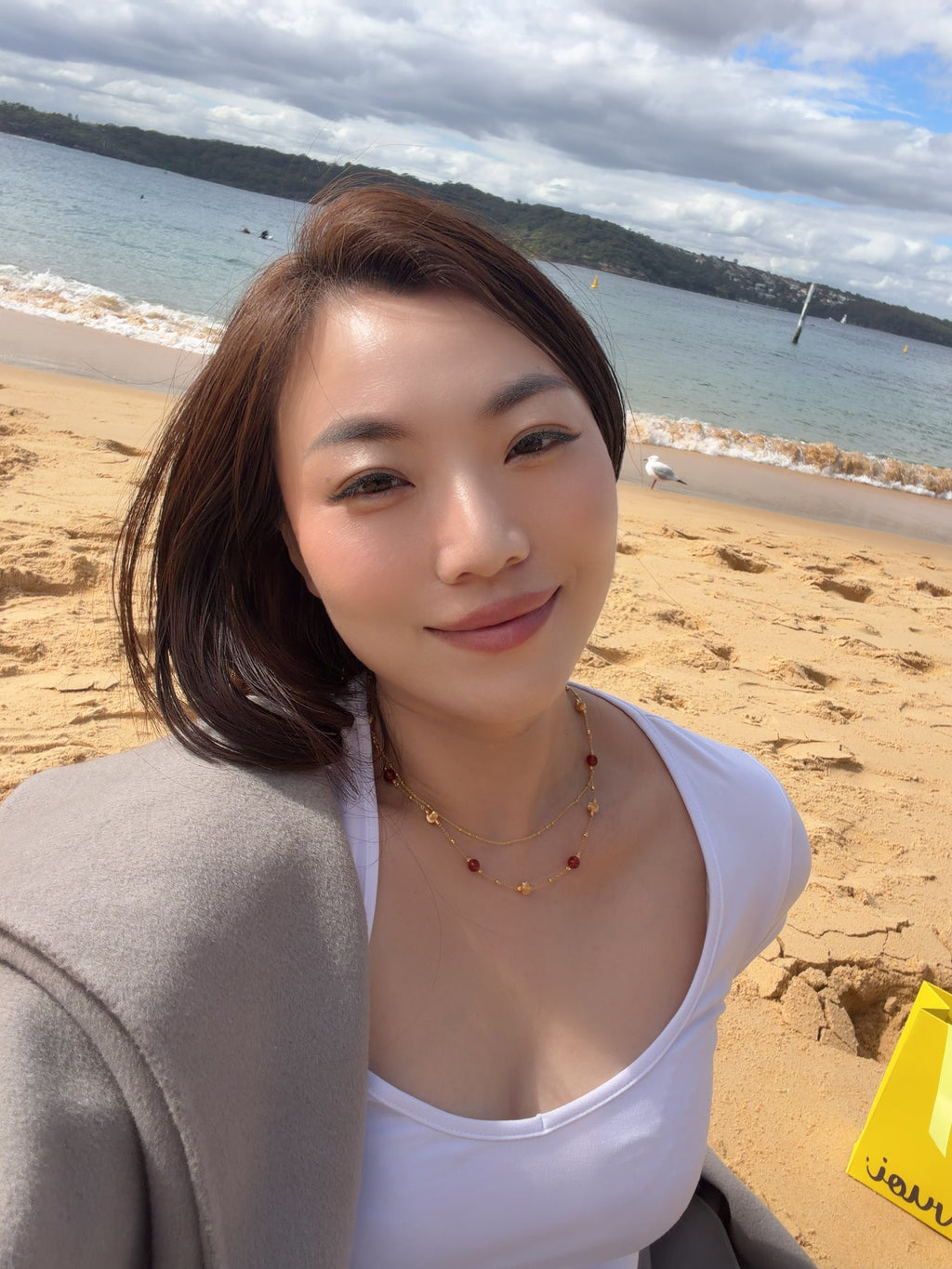Crimson Bead Necklace