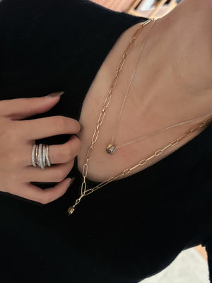Tri-Orbit Necklace