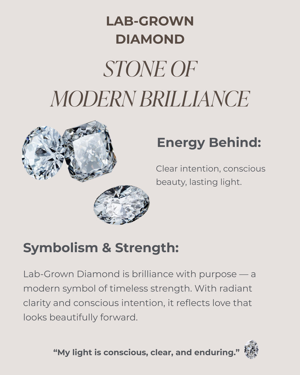 April Birthstone Diamond Solitaire Necklace