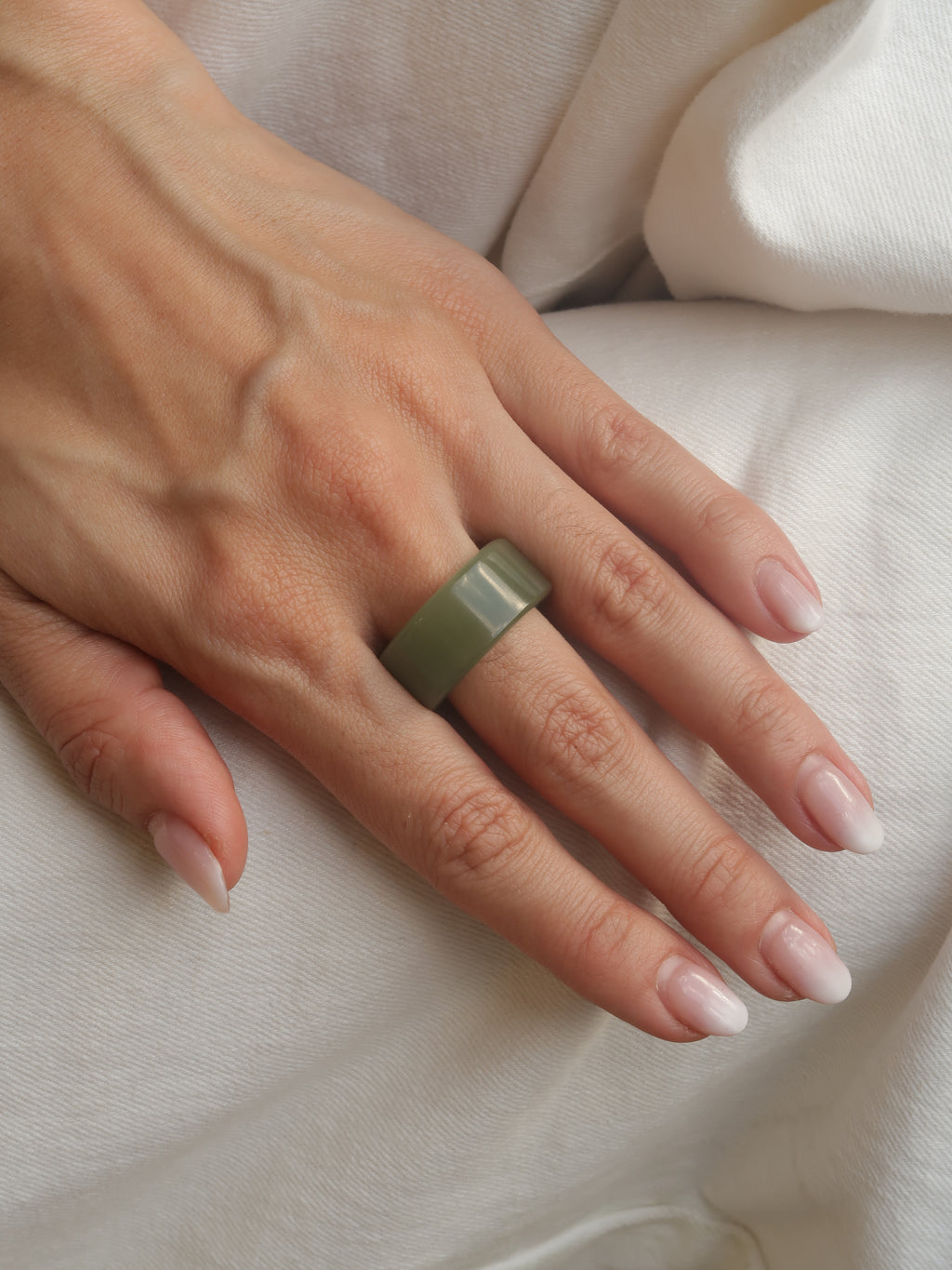 Sage Jade Ring