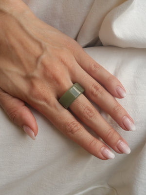 Sage Jade Ring