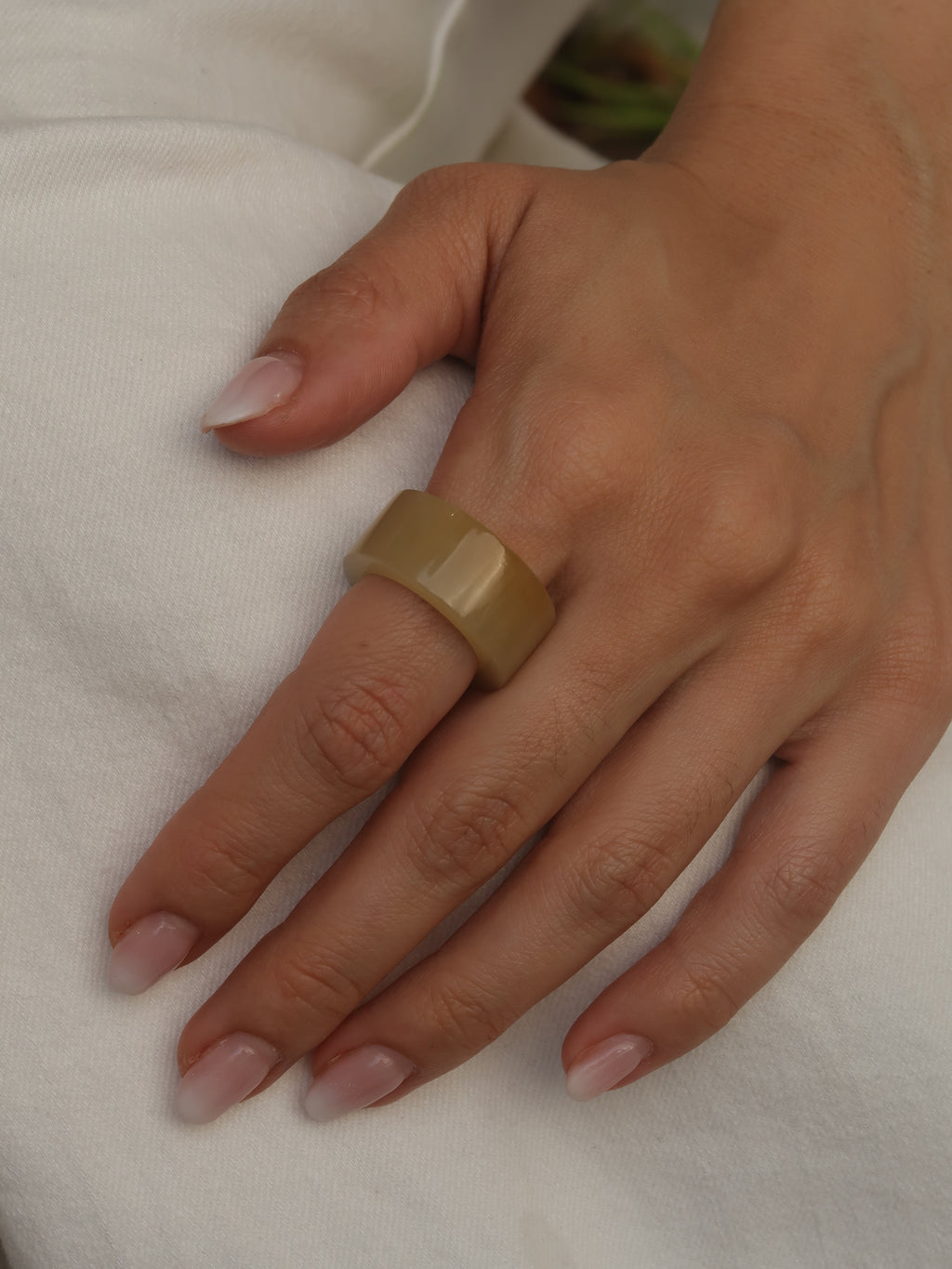 Sunbeam Jade Ring