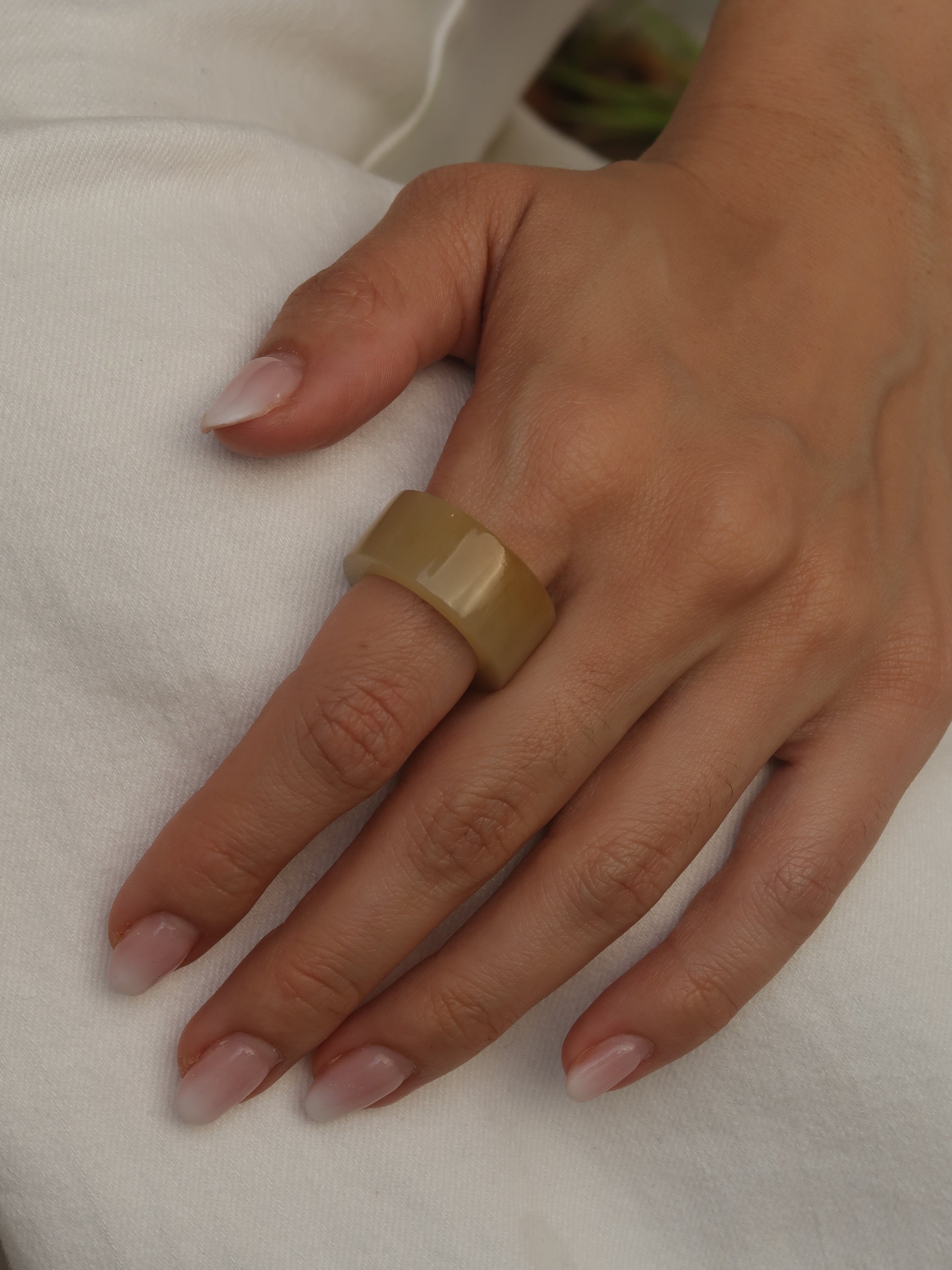 Sunbeam Jade Ring