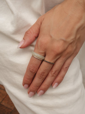 Amber Jade Ring