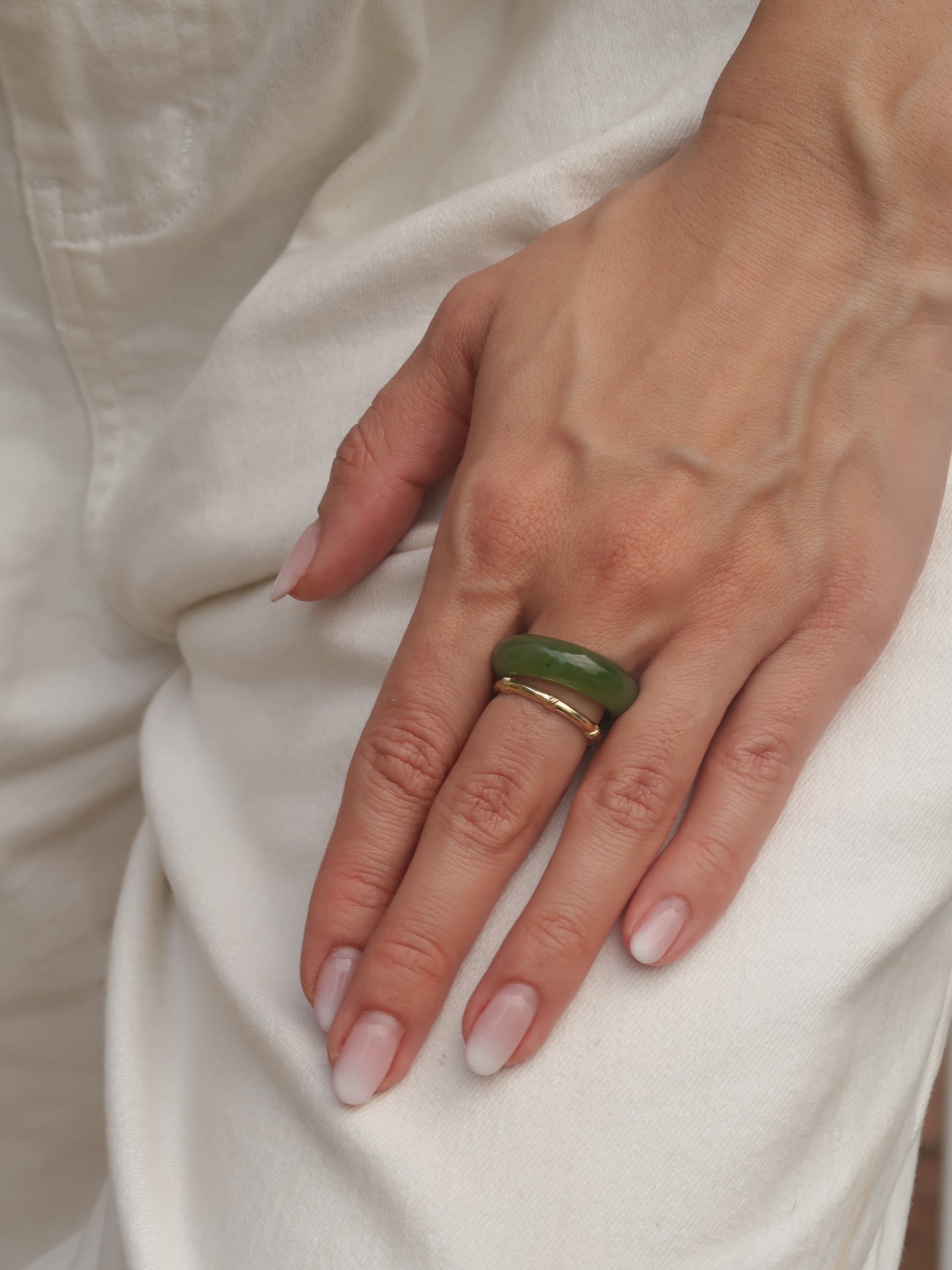 Evergreen Jade Ring
