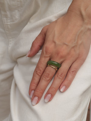 Evergreen Jade Ring