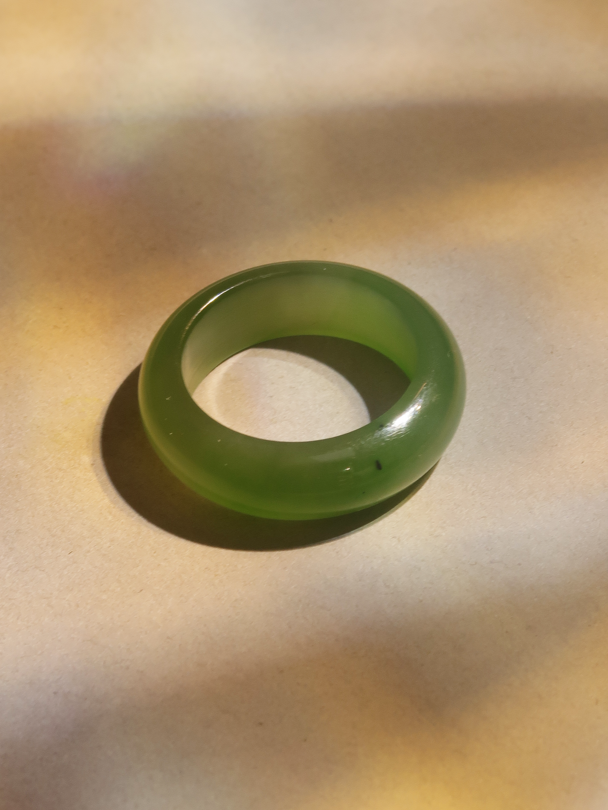 Celadon Jade Ring