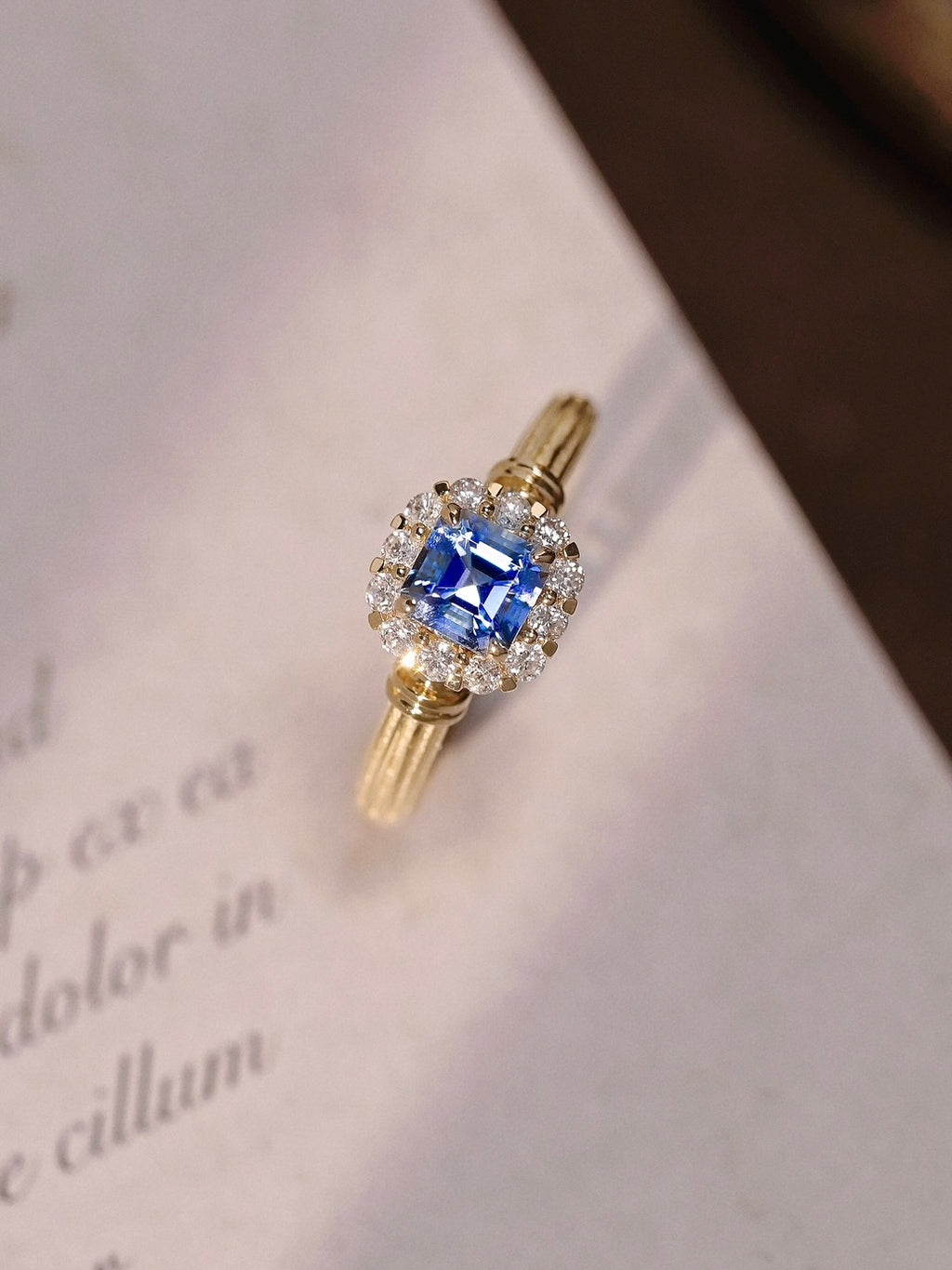 Azur Aquamarine Ring