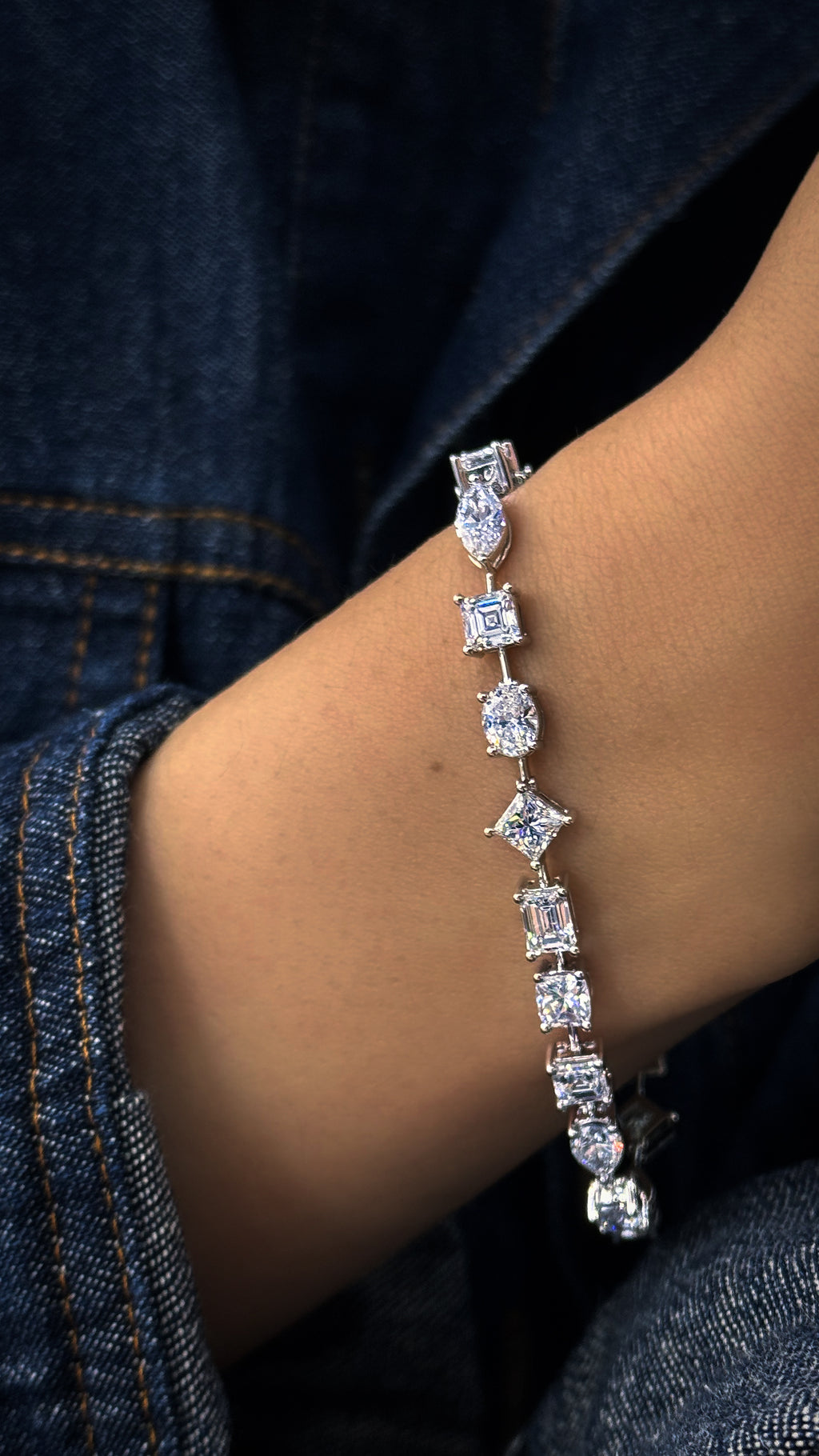 Montclair Mixed-Cut Bracelet