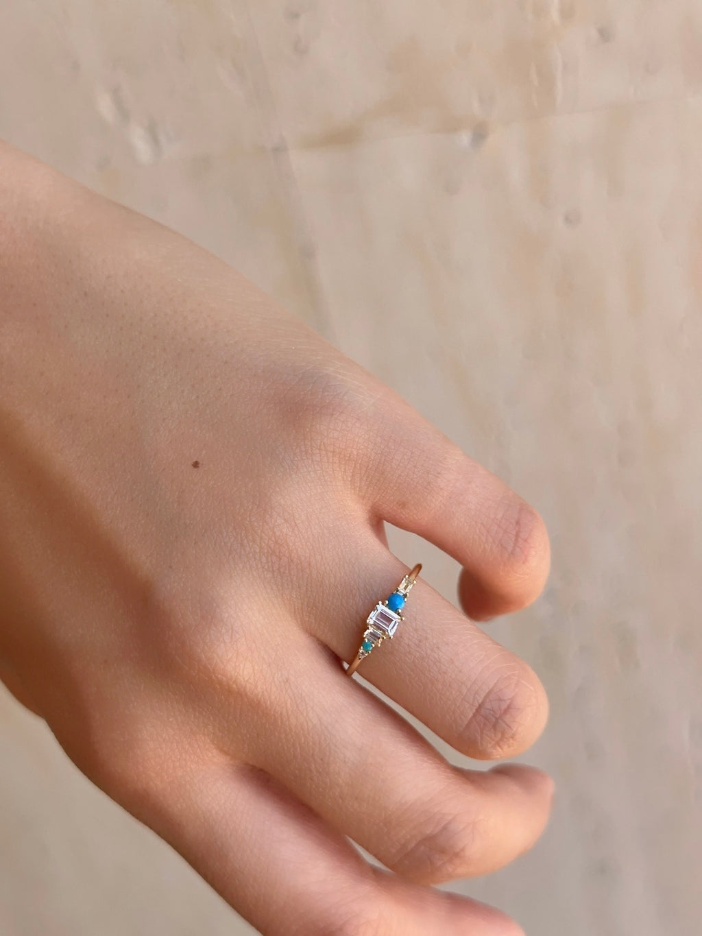 Maya Baguette Ring