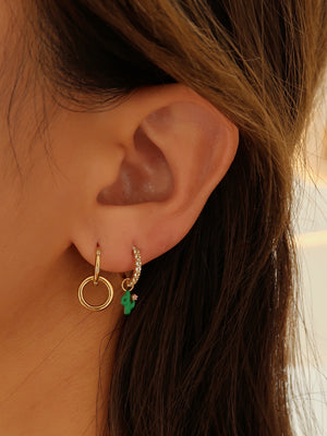 Cactus Enamel Charm