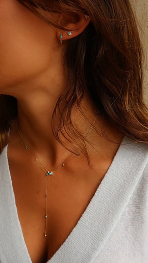 Capri Baguette Necklace