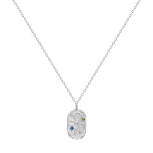 Serpent Cross Amulet Necklace