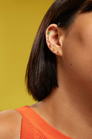 Pizza Stud Earring