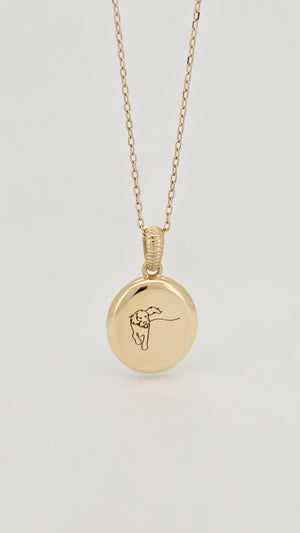 Echo Oval Necklace